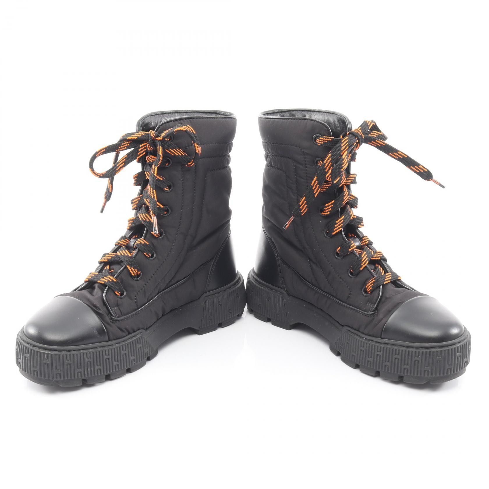 Hermes Hermes Hermes Fresh Short Boots Textile Shoes DUTY FREE for USA Size ONE SIZE - 3 Thumbnail