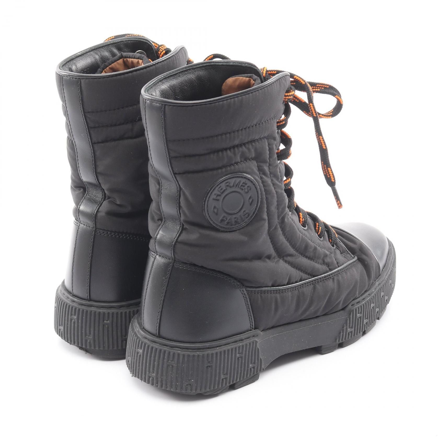 Hermes Hermes Hermes Fresh Short Boots Textile Shoes DUTY FREE for USA Size ONE SIZE - 2 Thumbnail