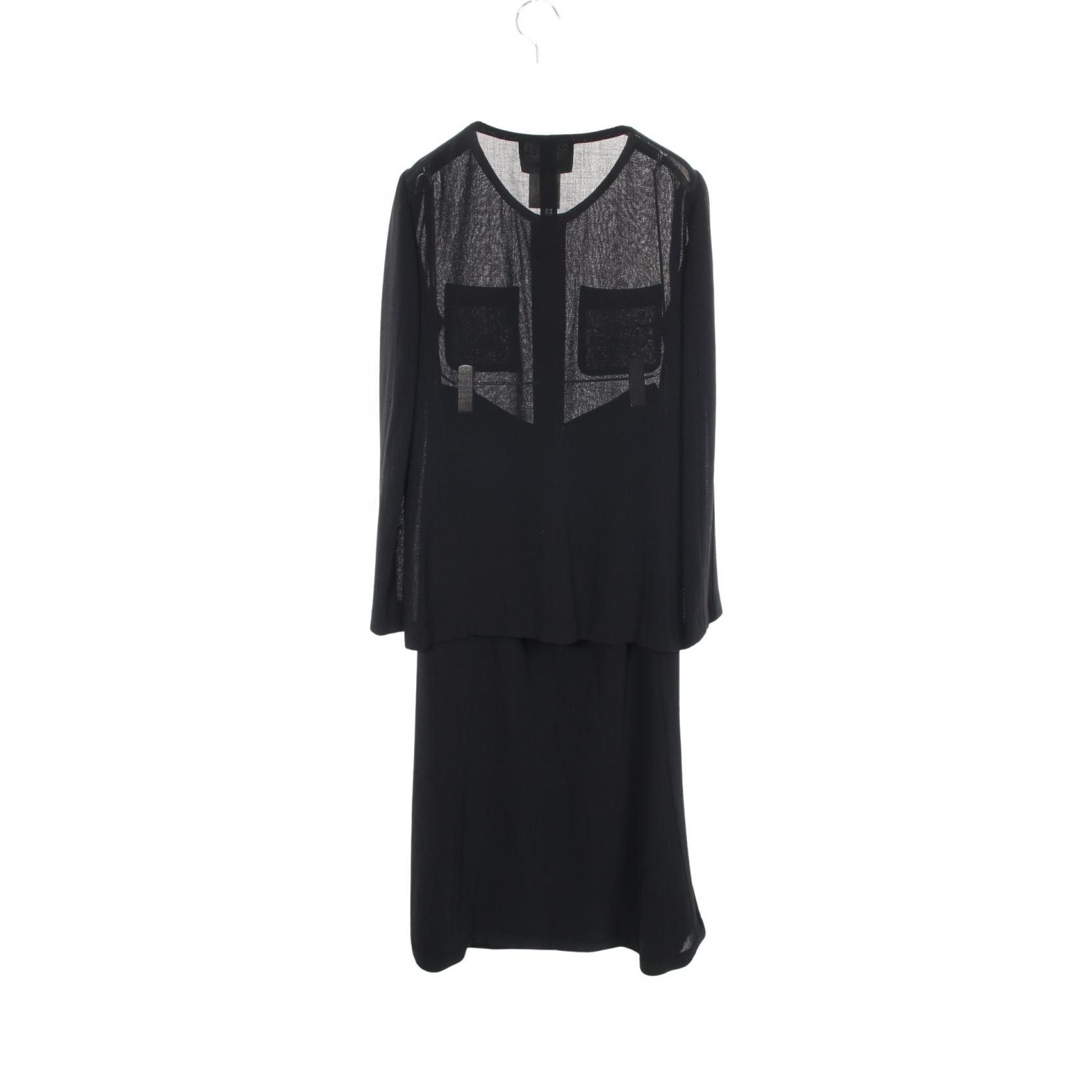 Chanel Chanel Chanel Wool Collarless Suit Textile Suits P12784V07189 DUTY FREE for USA Size ONE SIZE - 2 Thumbnail