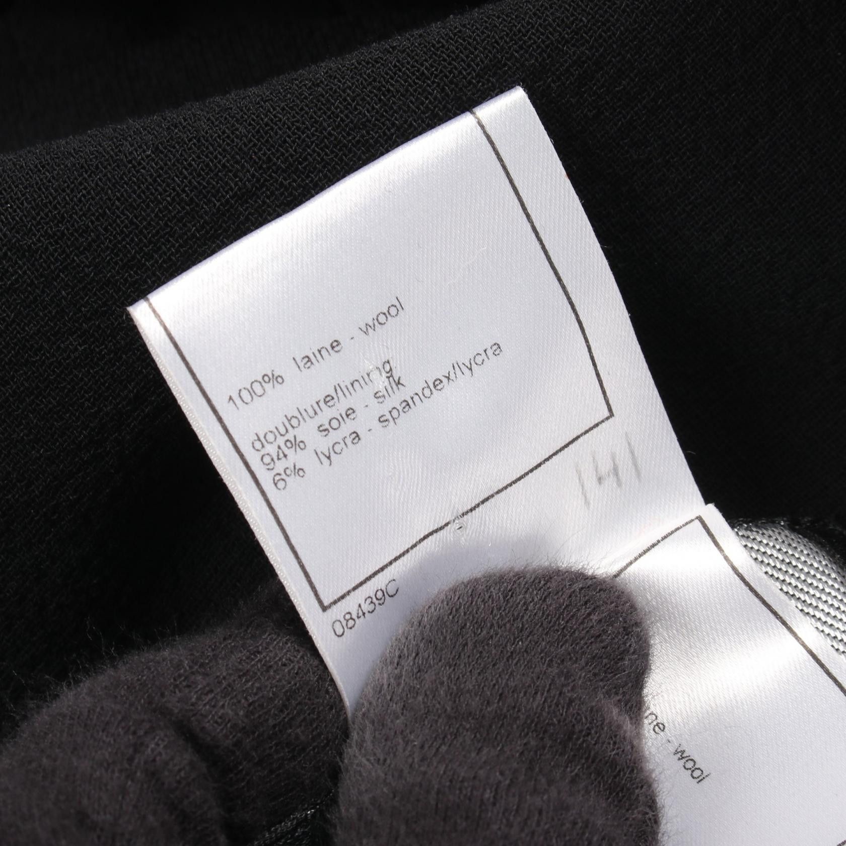 Chanel Chanel Chanel Wool Collarless Suit Textile Suits P12784V07189 DUTY FREE for USA Size ONE SIZE - 5 Thumbnail