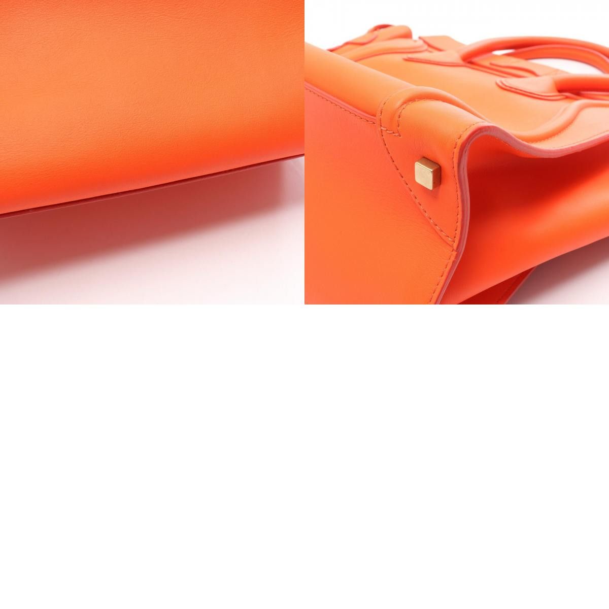 Celine Celine CELINE Luggage Mini Shopper Leather Handbag Leather Handbag DUTY FREE for USA Size ONE SIZE - 10 Thumbnail