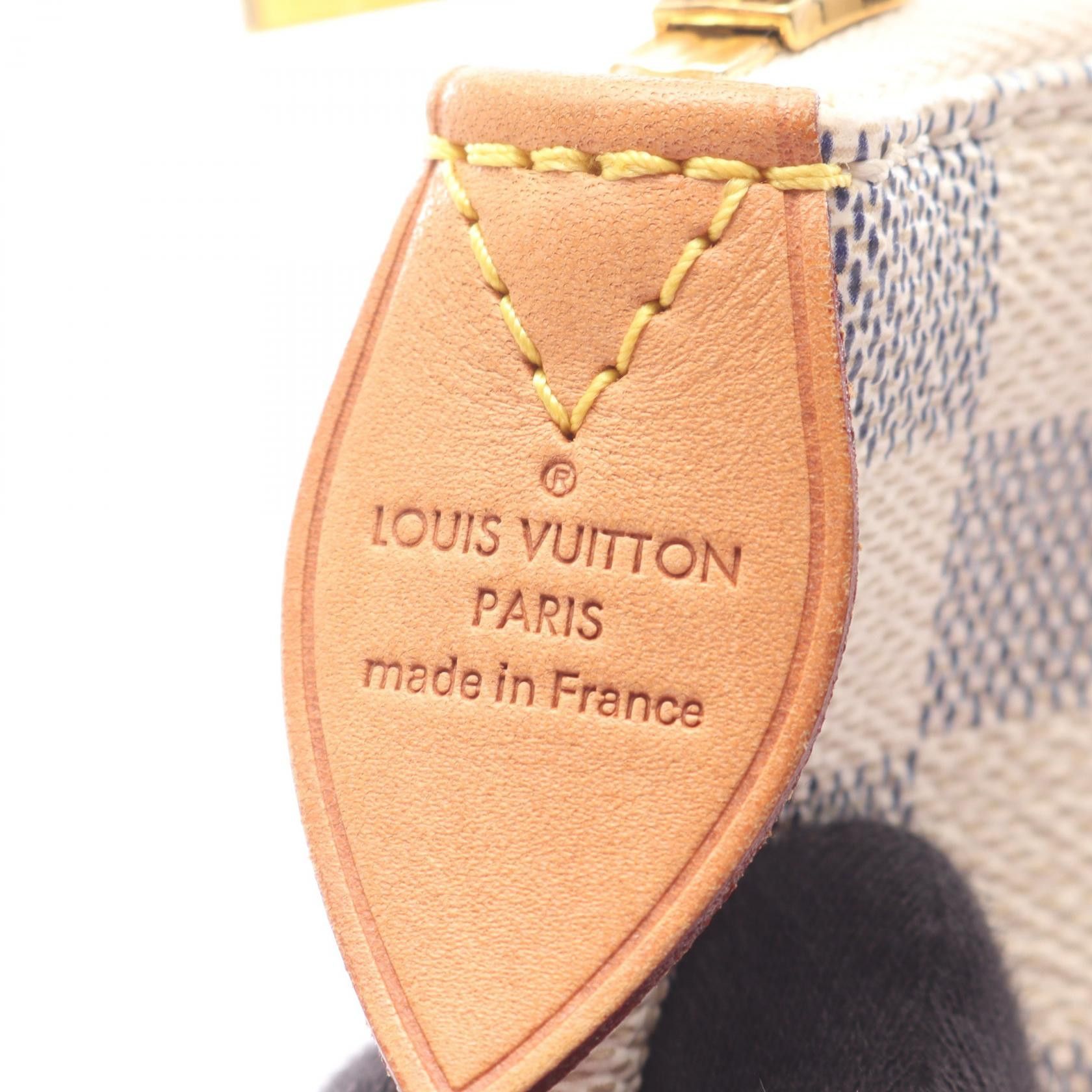 Louis Vuitton Louis Vuitton Louis Vuitton Totally Damier Azur Coated Canvas Tote Bag Textile Tote Bag N51262 DUTY FREE for USA Size ONE SIZE - 4 Thumbnail