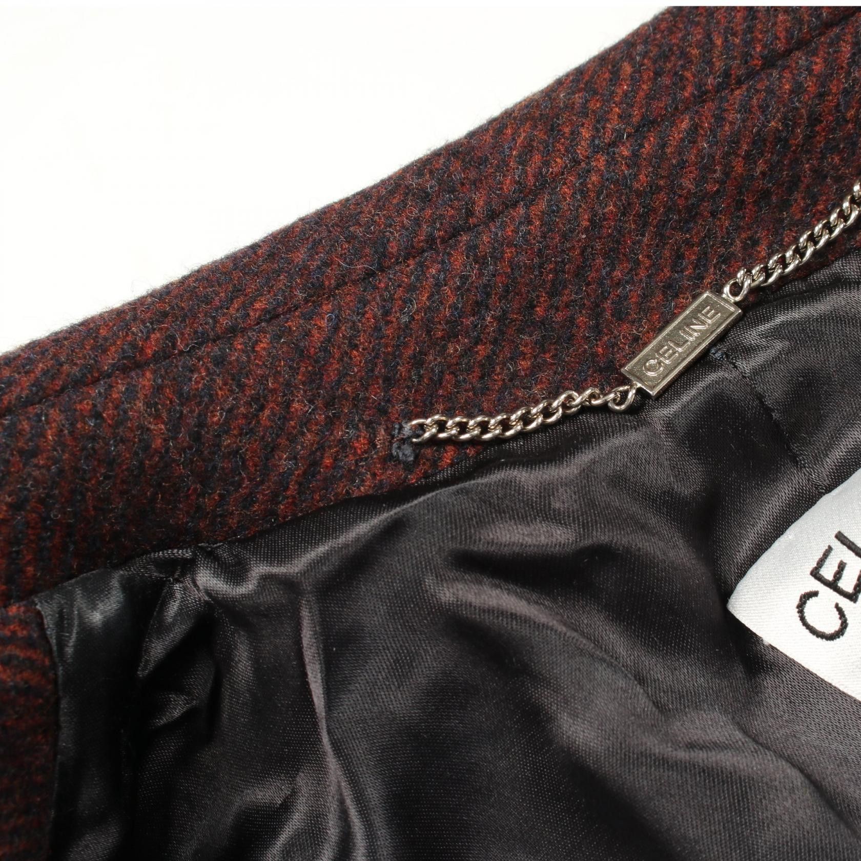 Celine Celine Celine Wool Coat Textile Outerwear DUTY FREE for USA Size ONE SIZE - 9 Thumbnail