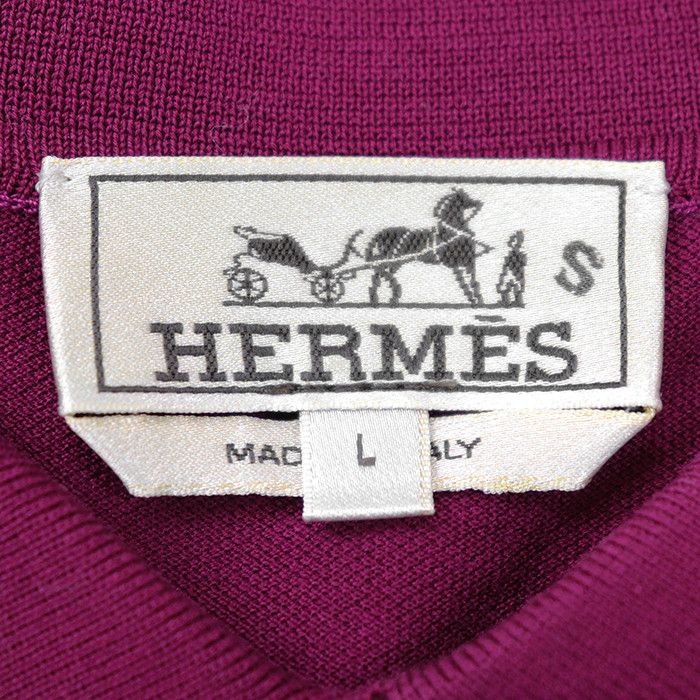 Hermes Hermes Hermes Cotton Polo Shirt Textile Tops DUTY FREE for USA Size ONE SIZE - 9 Thumbnail