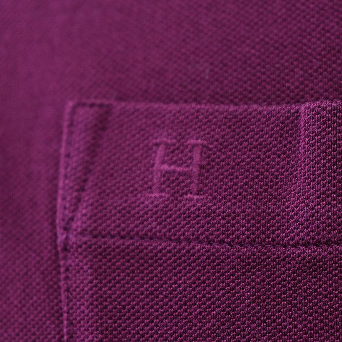 Hermes Hermes Hermes Cotton Polo Shirt Textile Tops DUTY FREE for USA Size ONE SIZE - 4 Thumbnail