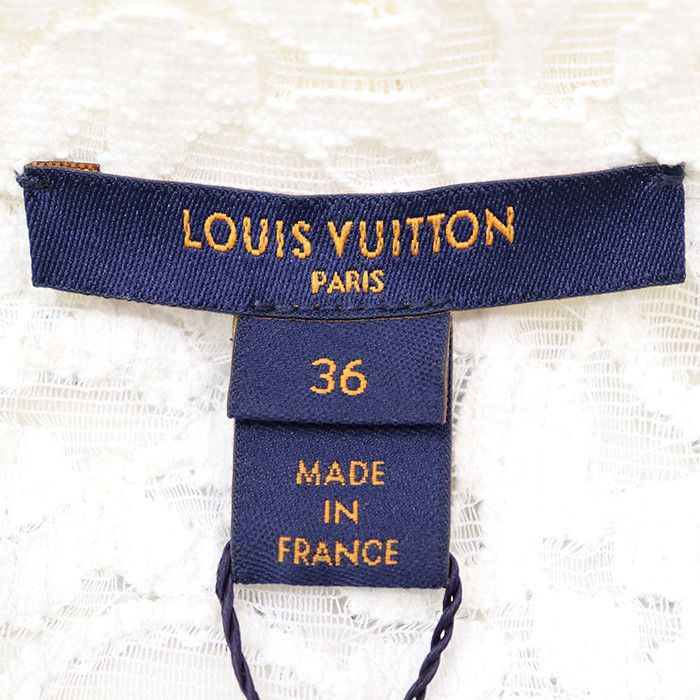 Louis Vuitton Louis Vuitton Louis Vuitton Lace Embroidered Sequin Shirt Textile Tops 2019AW DUTY FREE for USA Size ONE SIZE - 7 Thumbnail