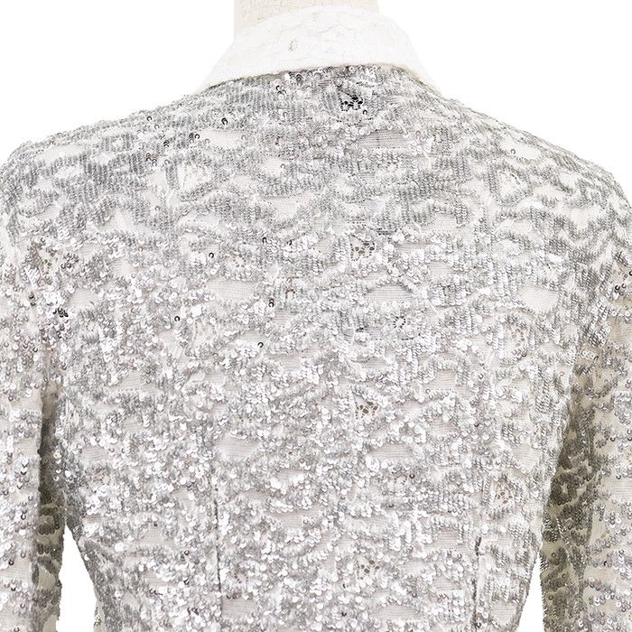 Louis Vuitton Louis Vuitton Louis Vuitton Lace Embroidered Sequin Shirt Textile Tops 2019AW DUTY FREE for USA Size ONE SIZE - 15 Thumbnail