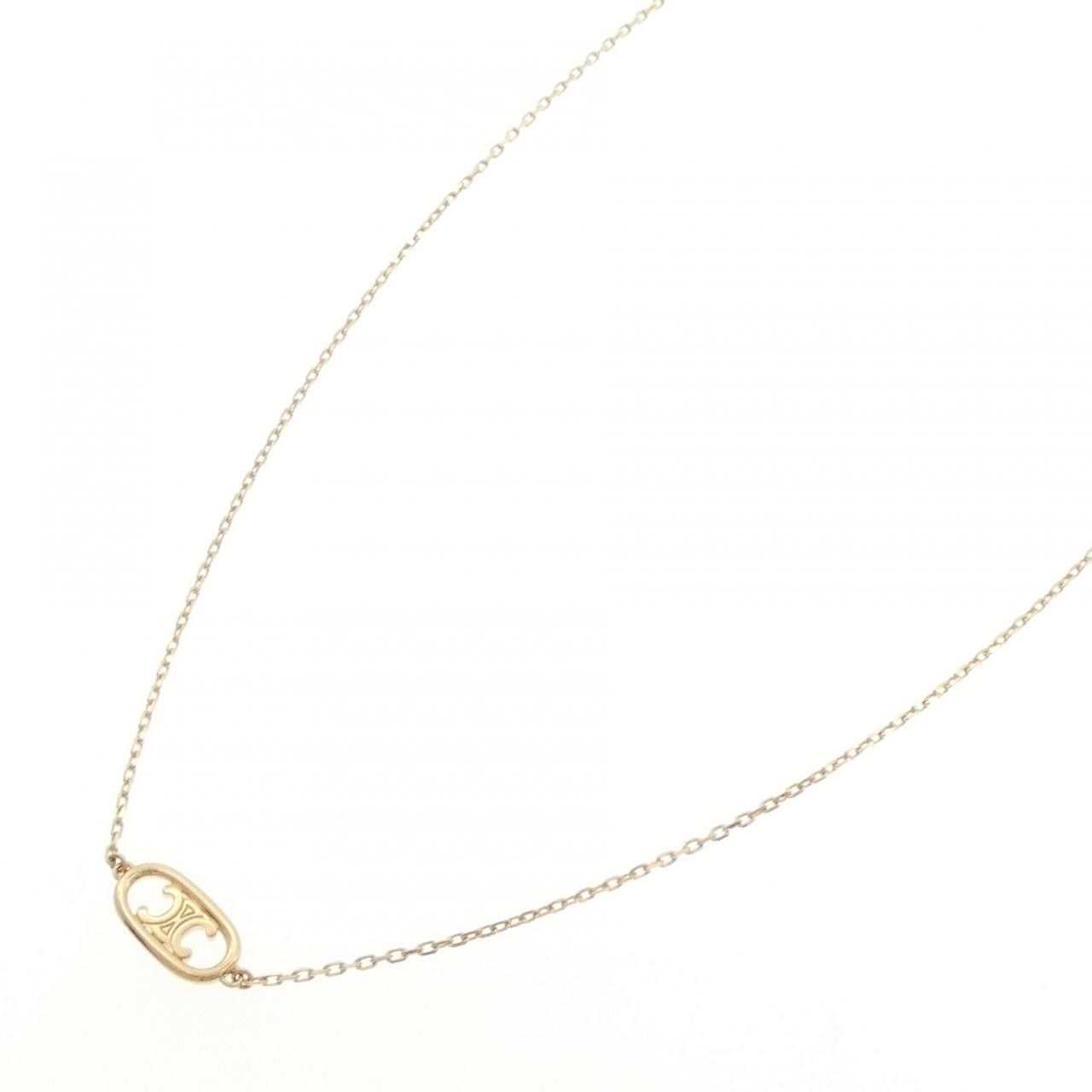 Celine Celine Celine Maillon Triomphe 750 Gold Necklace Precious Metal Necklace 46X756GLY.37AU DUTY FREE for USA Size ONE SIZE - 2 Thumbnail