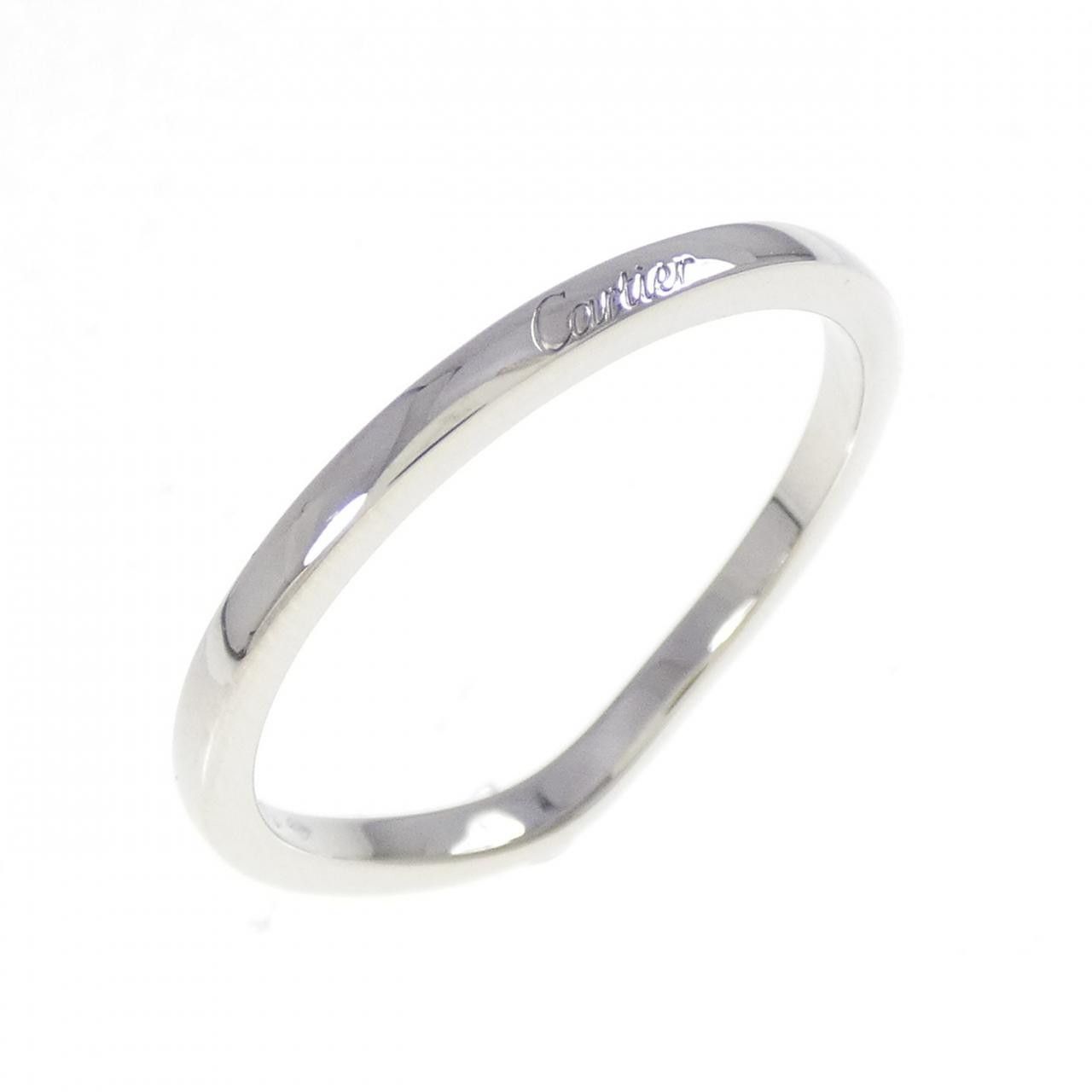 Cartier Cartier Cartier Ballerine Platinum Ring Size 18.5 Precious Metal Ring CRB4092800 DUTY FREE for USA Size ONE SIZE - 2 Thumbnail