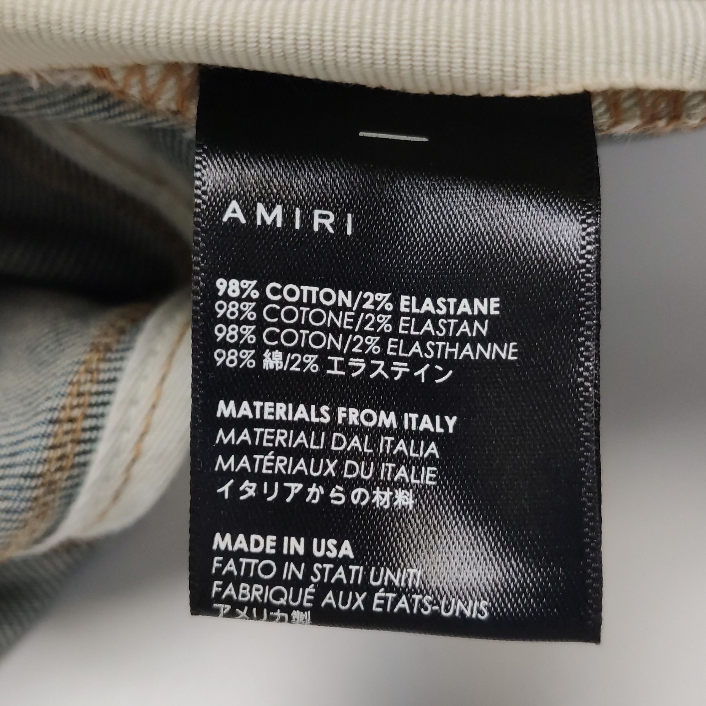 Amiri Amiri Women 26 Pants Size 26" / US 2 / IT 38 - 8 Thumbnail