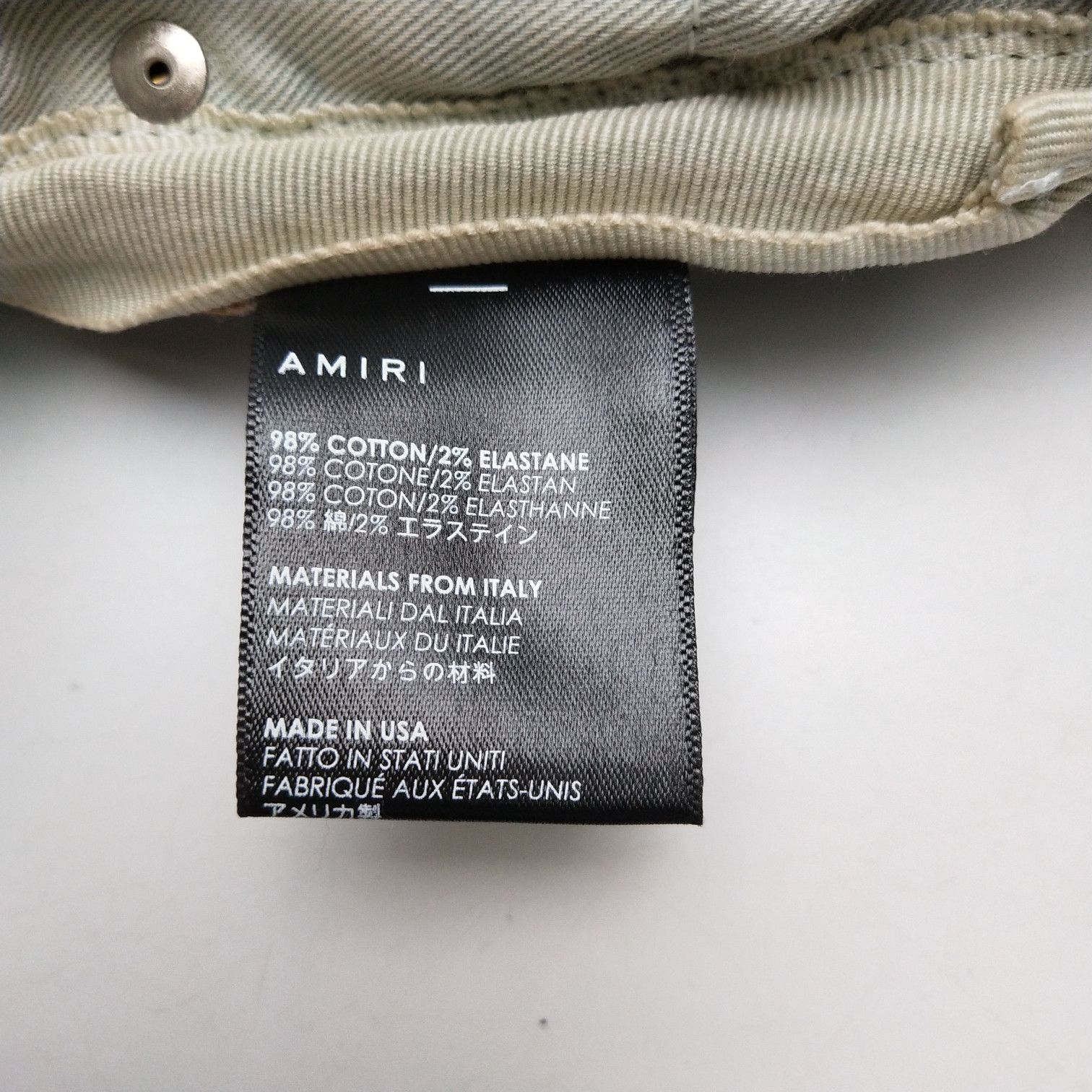 Amiri Amiri Women 26 Pants Size 26" / US 2 / IT 38 - 8 Thumbnail