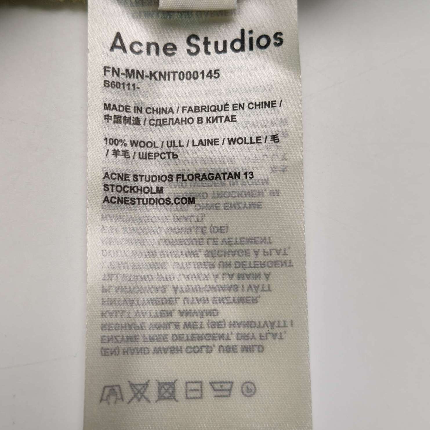 Acne Studios Acne Studios Men xs Sweaters Knitwear Size US XS / EU 42 / 0 - 8 Thumbnail