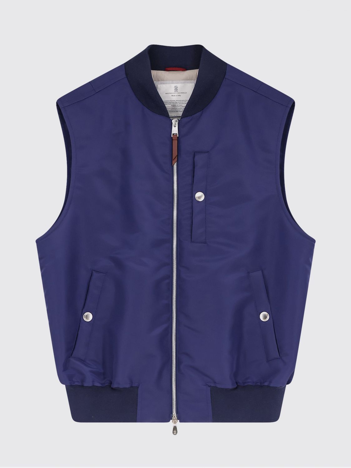 Brunello Cucinelli Brunello Cucinelli Jacket Men Royal Blue Size US L / EU 52-54 / 3 - 2 Thumbnail