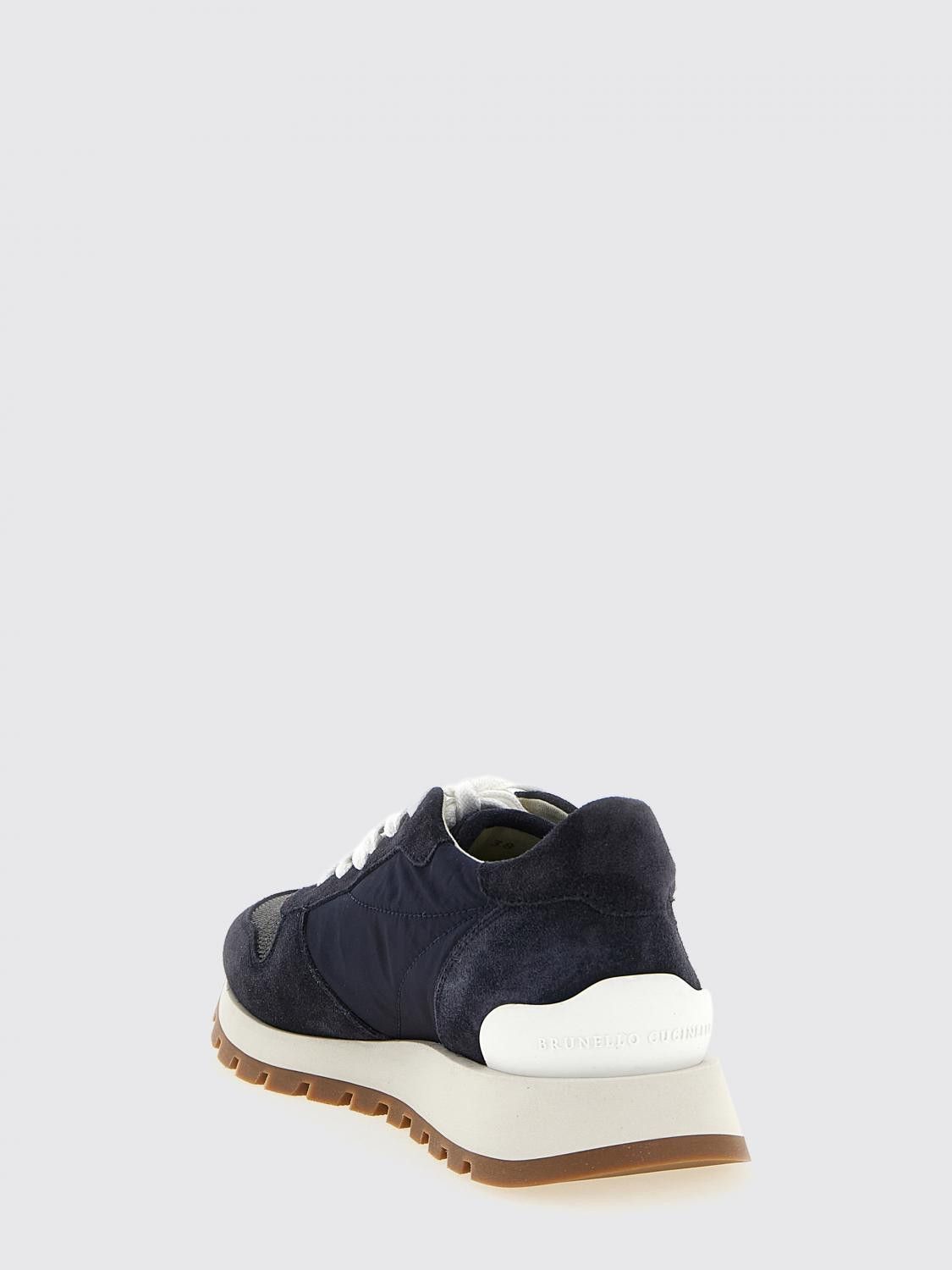 Brunello Cucinelli Brunello Cucinelli Sneakers Woman Blue Size US 7 / IT 37 - 3 Thumbnail