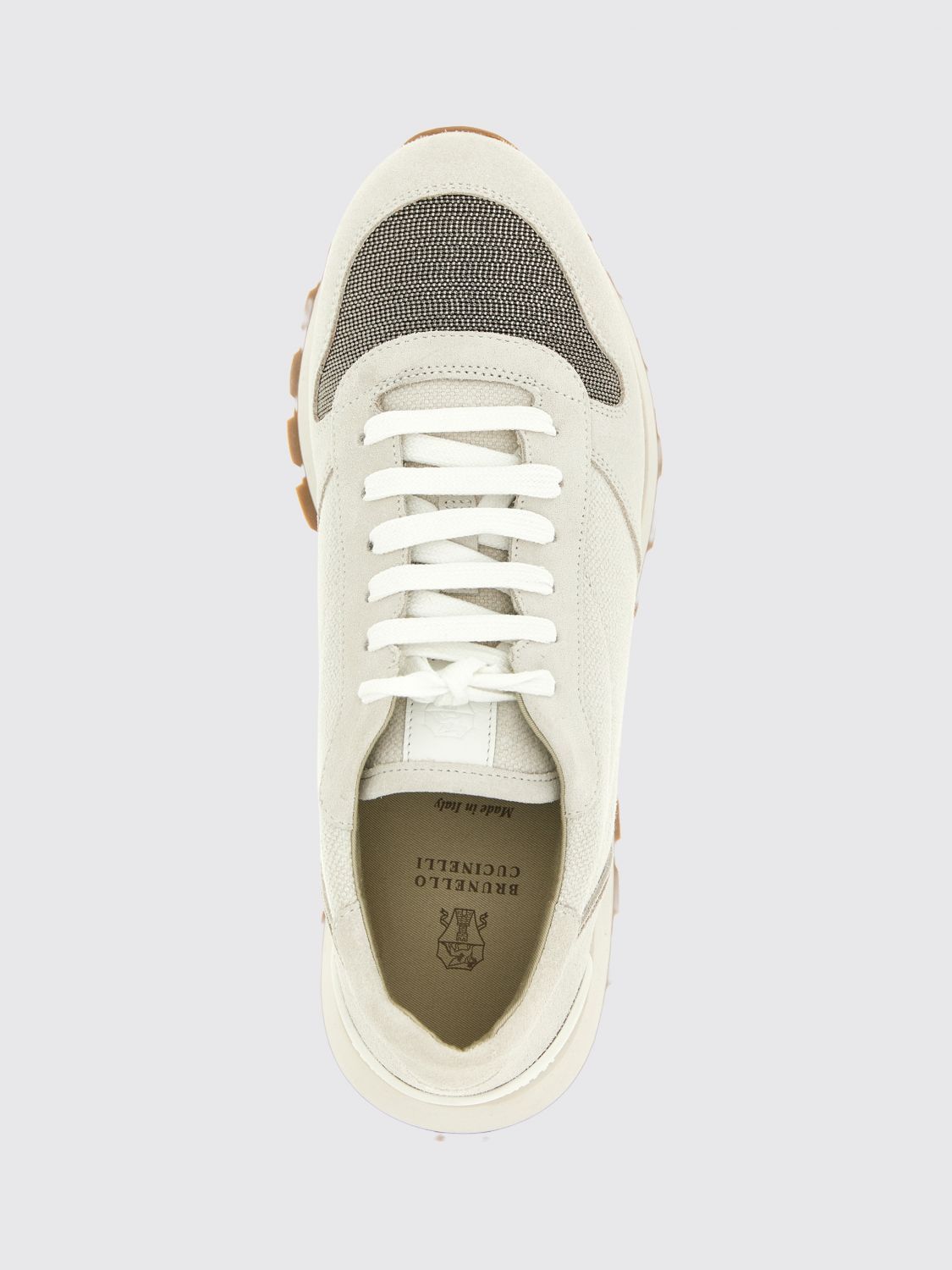 Brunello Cucinelli Brunello Cucinelli Sneakers Woman Silver Size US 11 / IT 41 - 4 Thumbnail