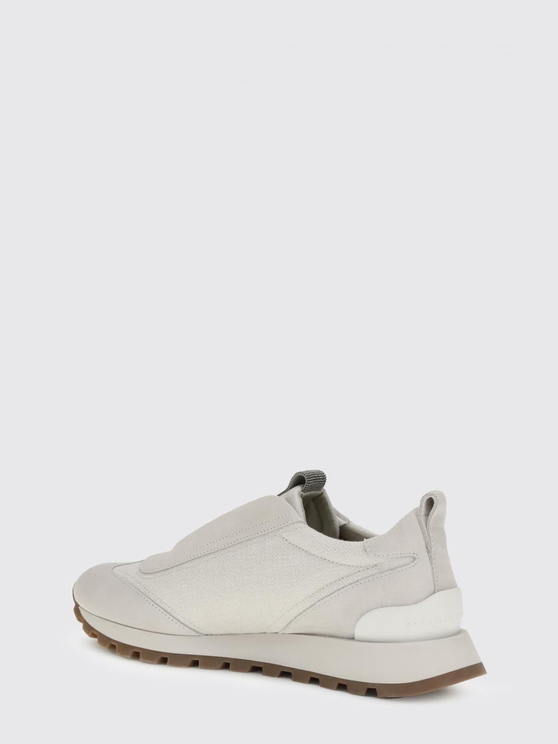 Brunello Cucinelli Brunello Cucinelli Sneakers Woman Silver Size US 7 / IT 37 - 3 Thumbnail