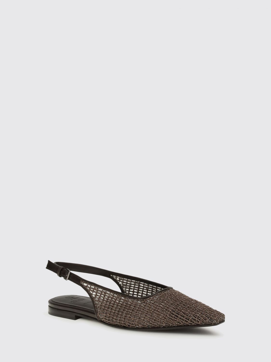 Brunello Cucinelli Brunello Cucinelli Ballet Flat Woman Dark Size US 8 / IT 38 - 2 Thumbnail