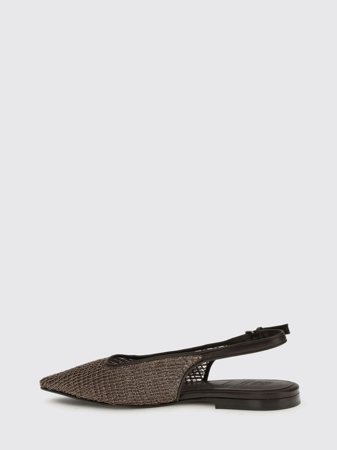 Brunello Cucinelli Brunello Cucinelli Ballet Flat Woman Dark Size US 8 / IT 38 - 3 Thumbnail