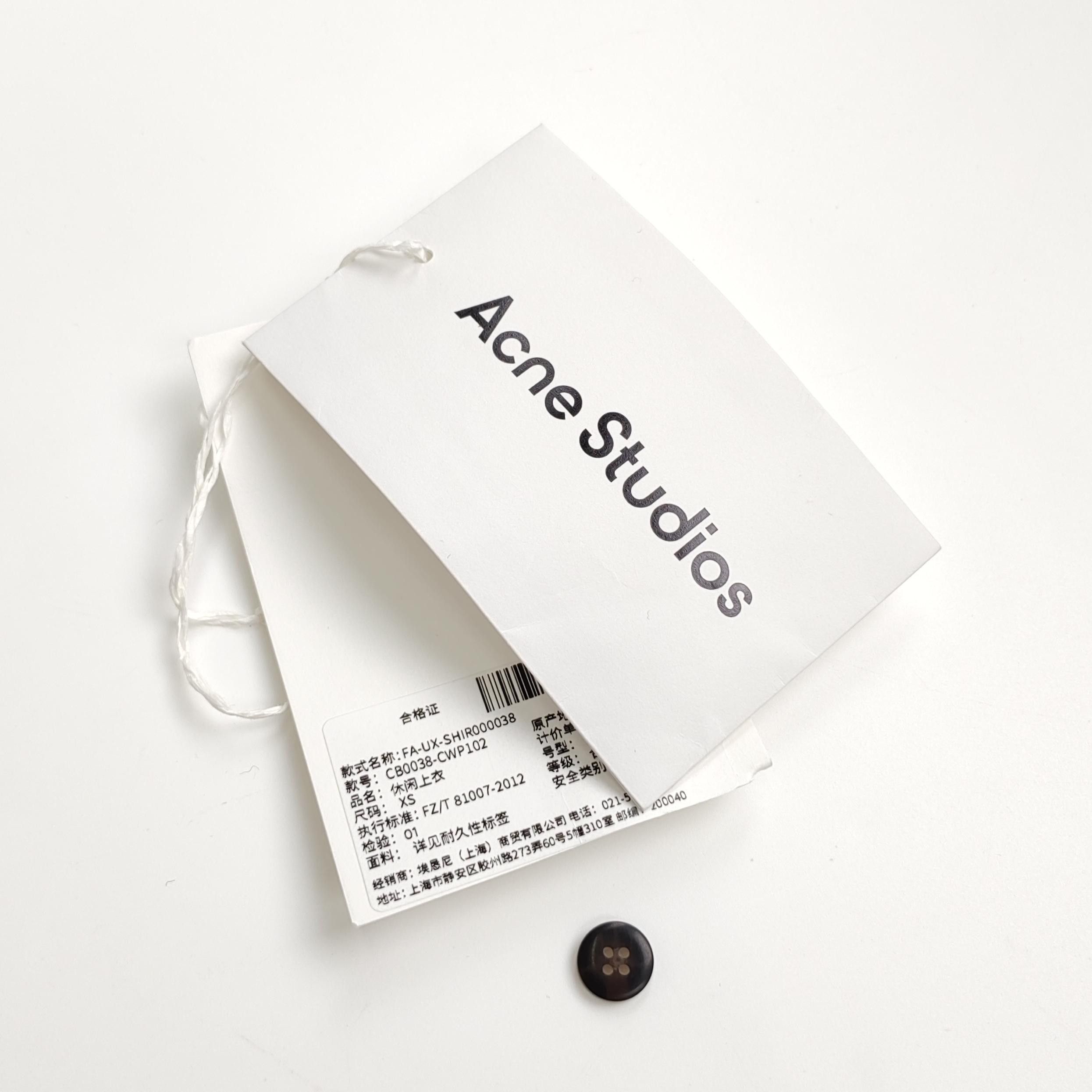 Acne Studios Acne Studios Men xs Button Ups Size US XS / EU 42 / 0 - 4 Thumbnail