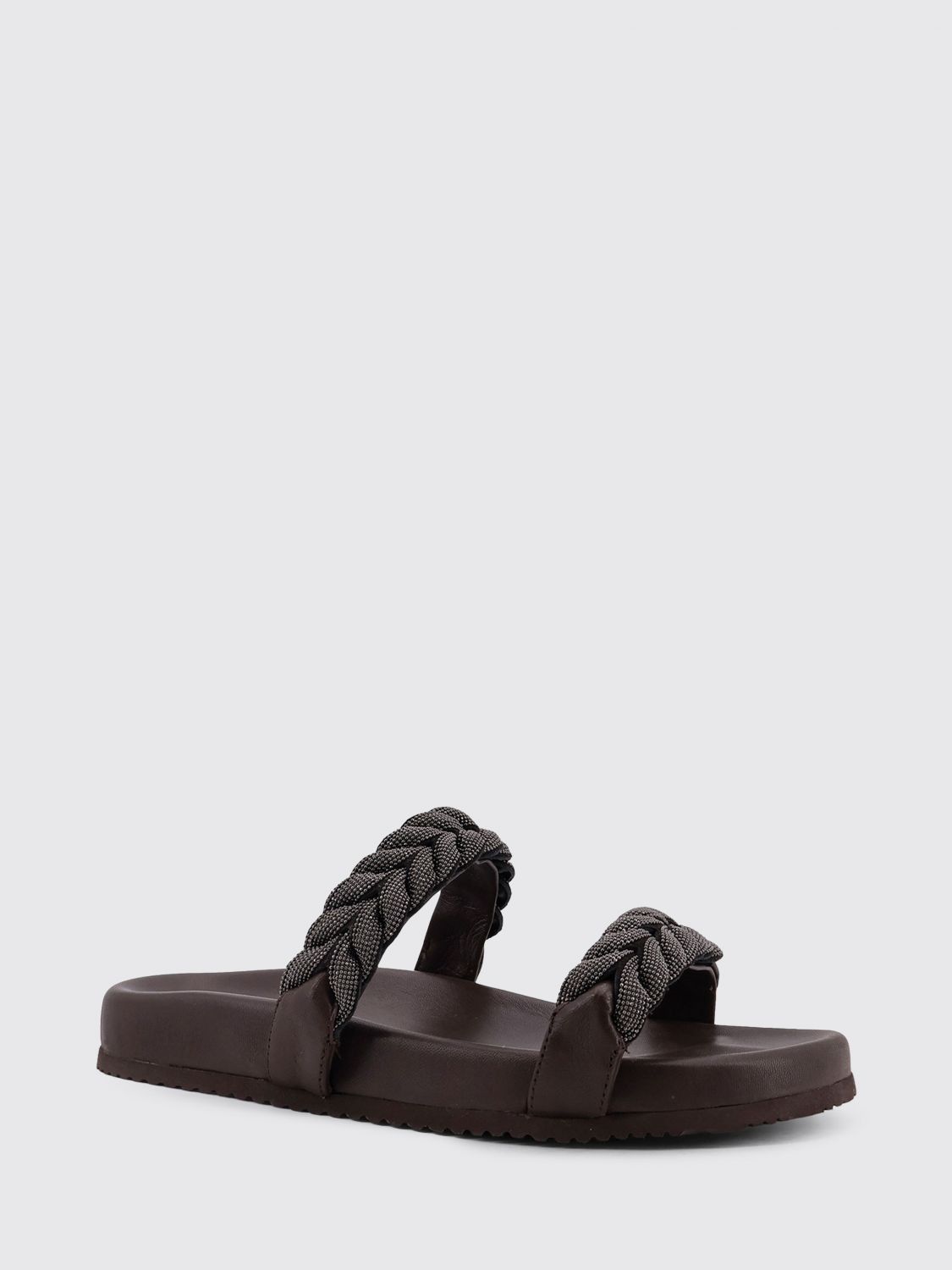 Brunello Cucinelli Brunello Cucinelli Heeled Sandal Woman Dark Size US 6 / IT 36 - 2 Thumbnail