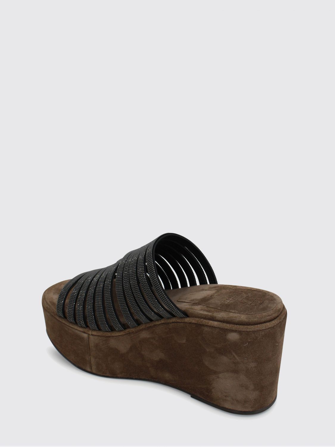 Brunello Cucinelli Brunello Cucinelli Heeled Sandal Woman Black Size US 6.5 / IT 36.5 - 3 Thumbnail