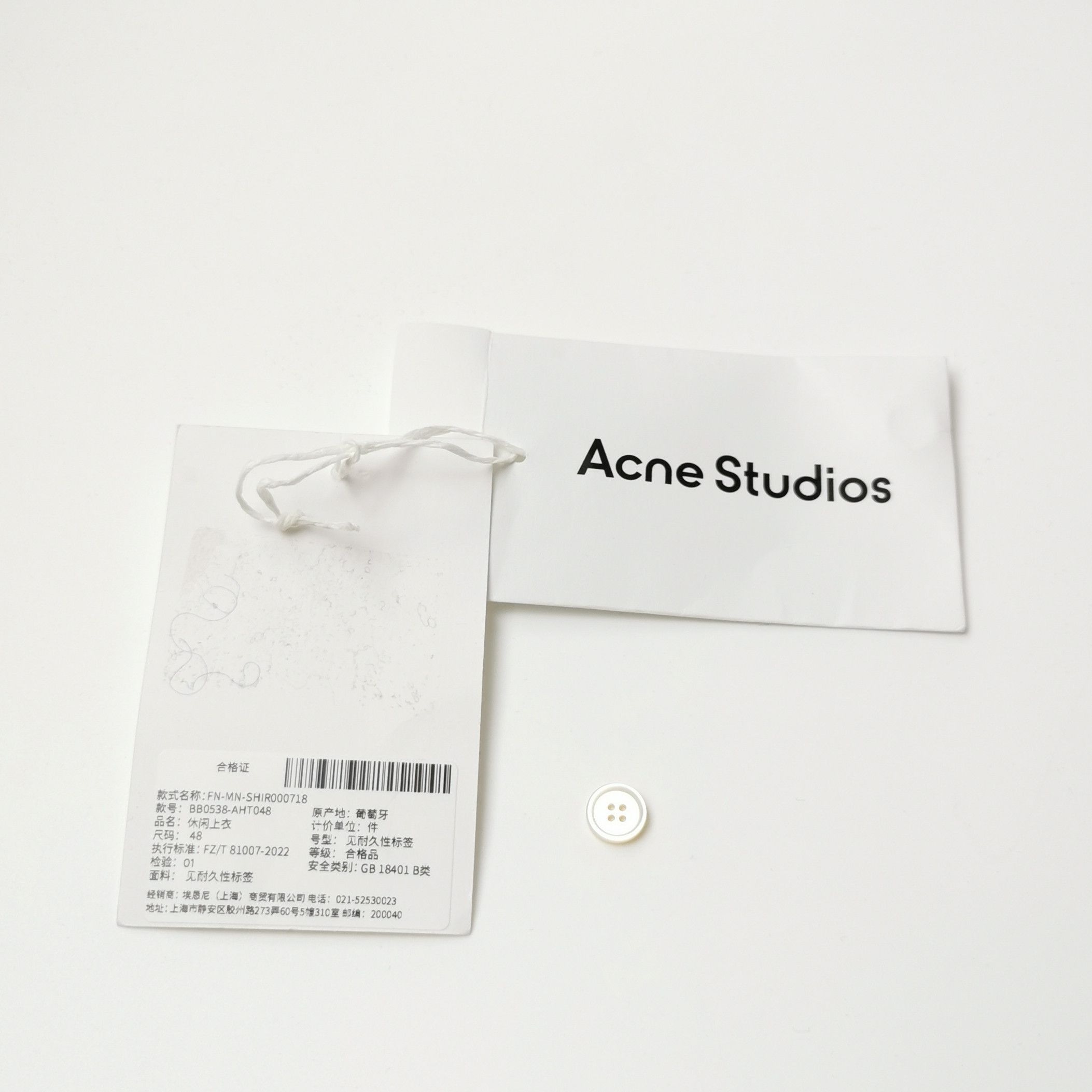 Acne Studios Acne Studios Men m Button Ups Size US M / EU 48-50 / 2 - 3 Thumbnail