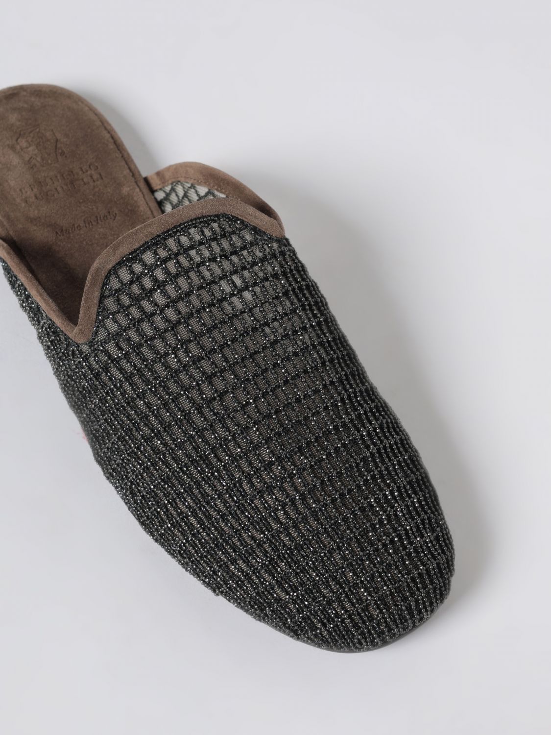 Brunello Cucinelli Brunello Cucinelli Flat Shoes Woman Brown Size US 10 / IT 40 - 4 Thumbnail