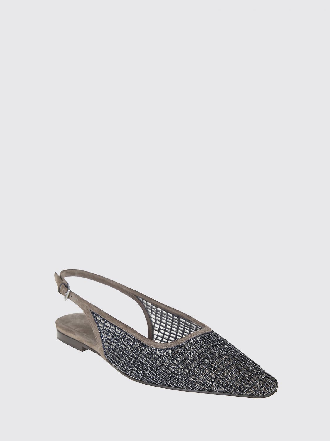 Brunello Cucinelli Brunello Cucinelli Ballet Flat Woman Brown Size US 7 / IT 37 - 2 Thumbnail