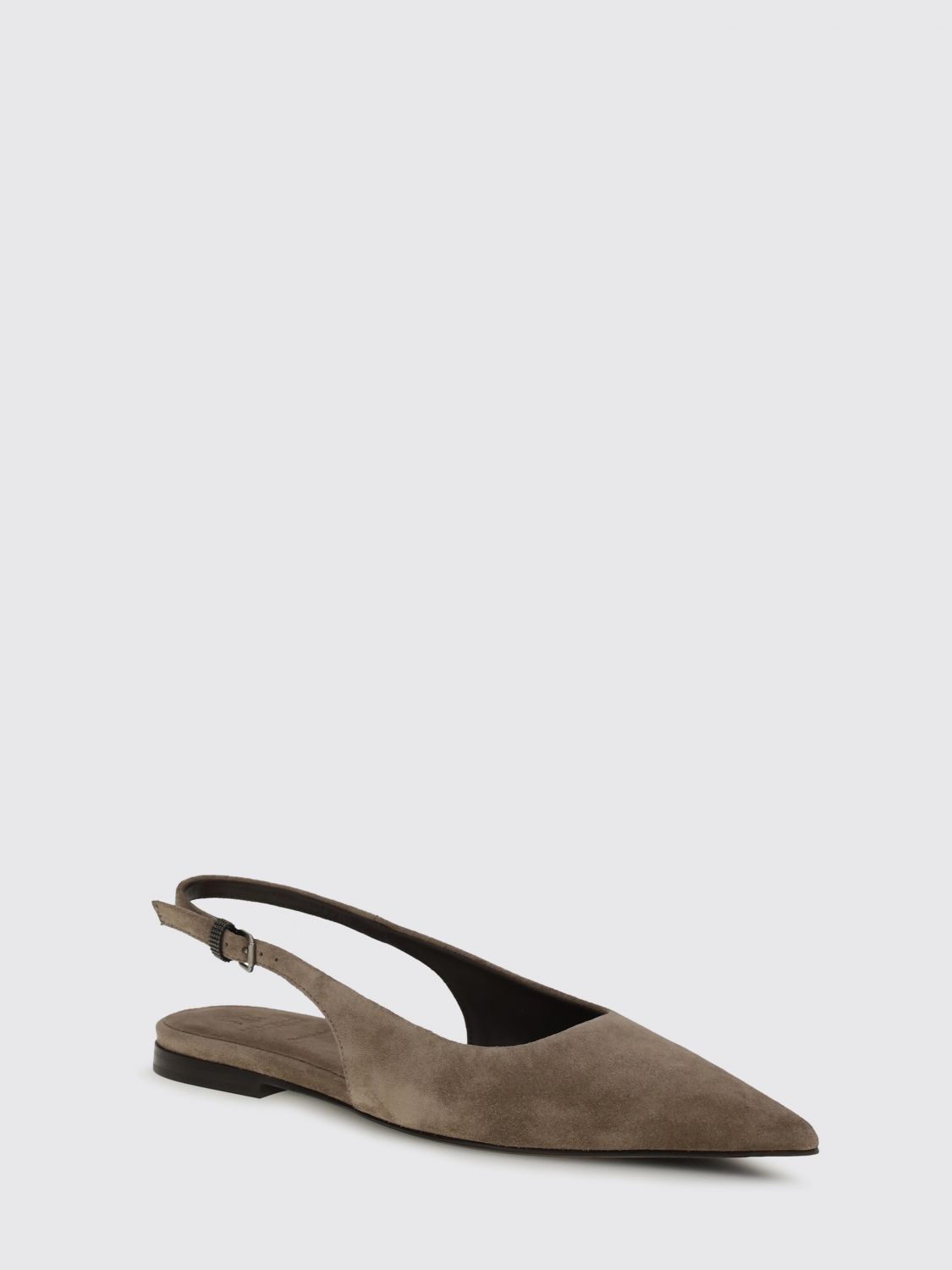 Brunello Cucinelli Brunello Cucinelli Ballet Flat Woman Beige Size US 7 / IT 37 - 2 Thumbnail