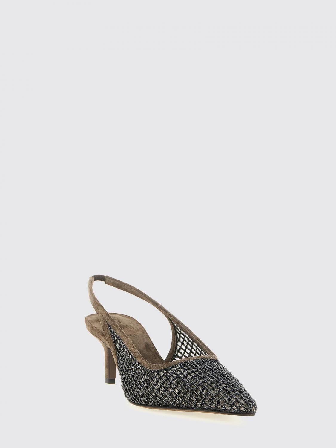 Brunello Cucinelli Brunello Cucinelli Pump Woman Brown Size US 8 / IT 38 - 2 Thumbnail