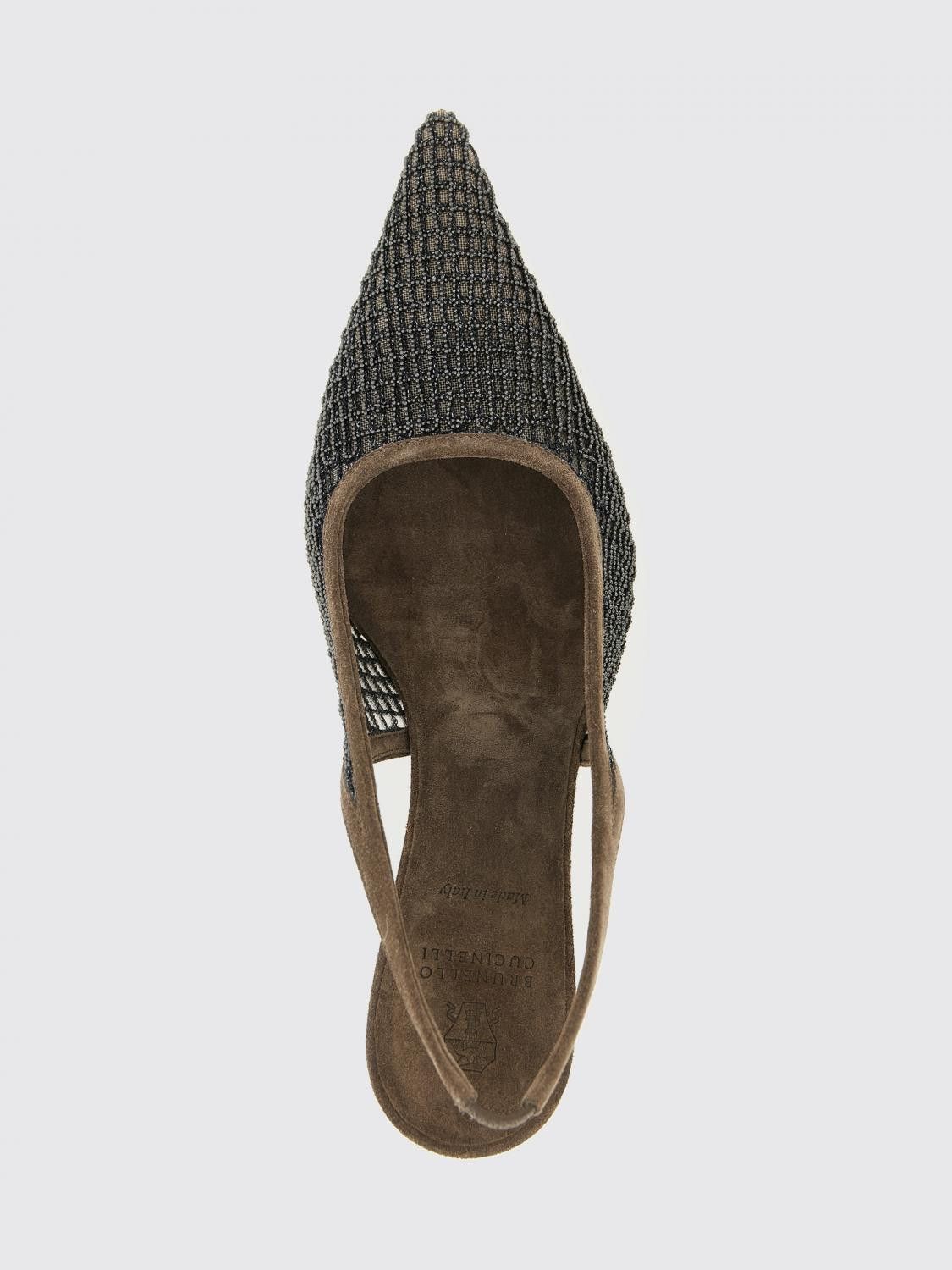 Brunello Cucinelli Brunello Cucinelli Pump Woman Brown Size US 8 / IT 38 - 4 Thumbnail