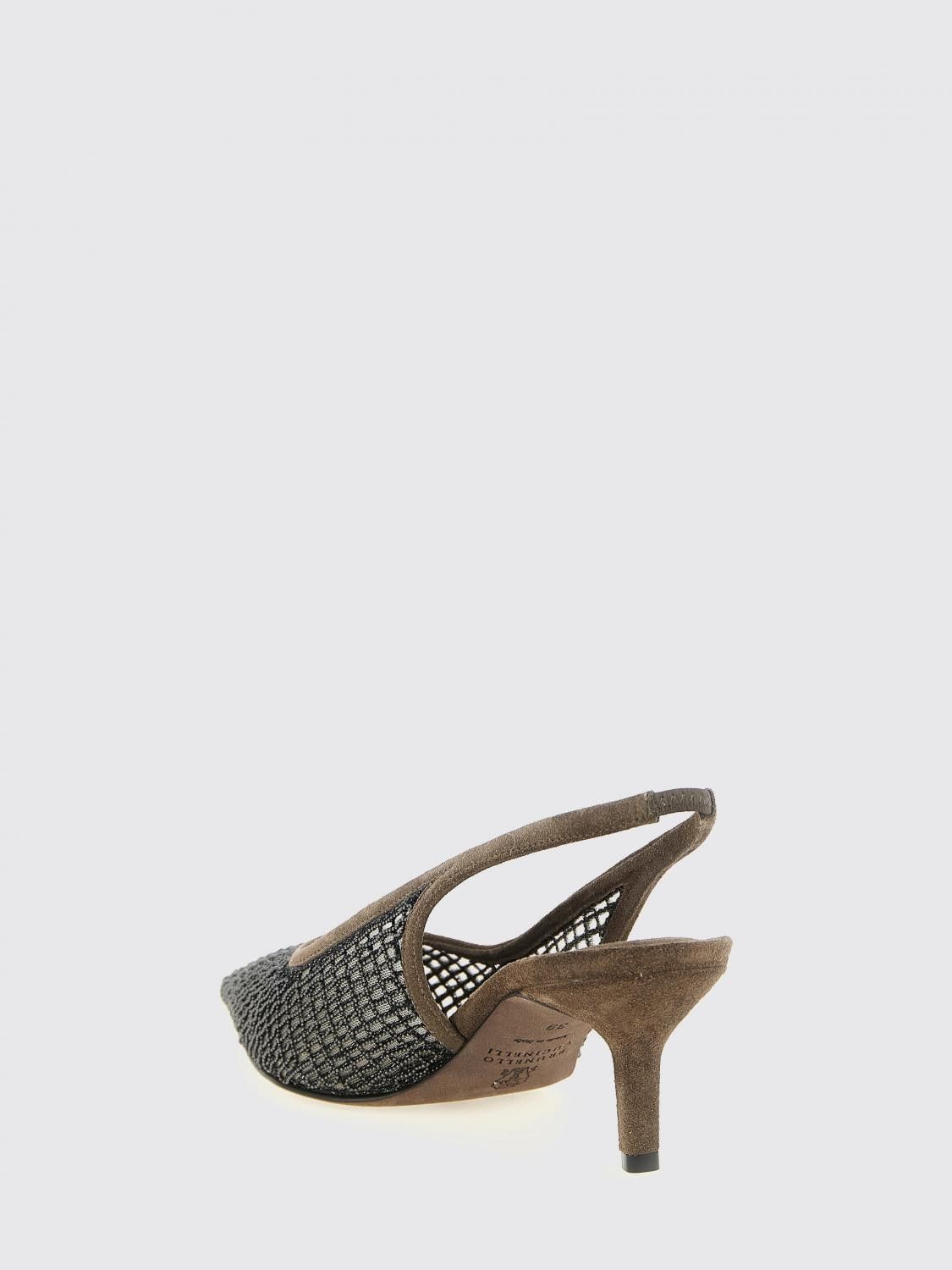 Brunello Cucinelli Brunello Cucinelli Pump Woman Brown Size US 10 / IT 40 - 3 Thumbnail