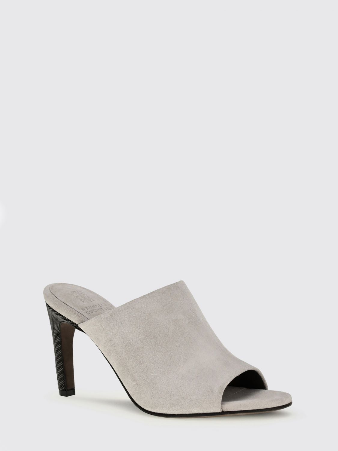 Brunello Cucinelli Brunello Cucinelli Heeled Sandal Woman White Size US 11 / IT 41 - 2 Thumbnail