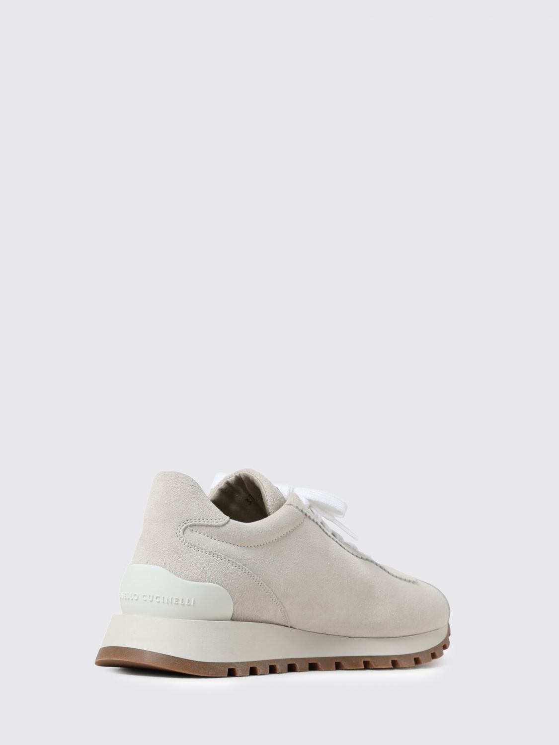 Brunello Cucinelli Brunello Cucinelli Sneakers Woman Ivory Size US 10 / IT 40 - 3 Thumbnail