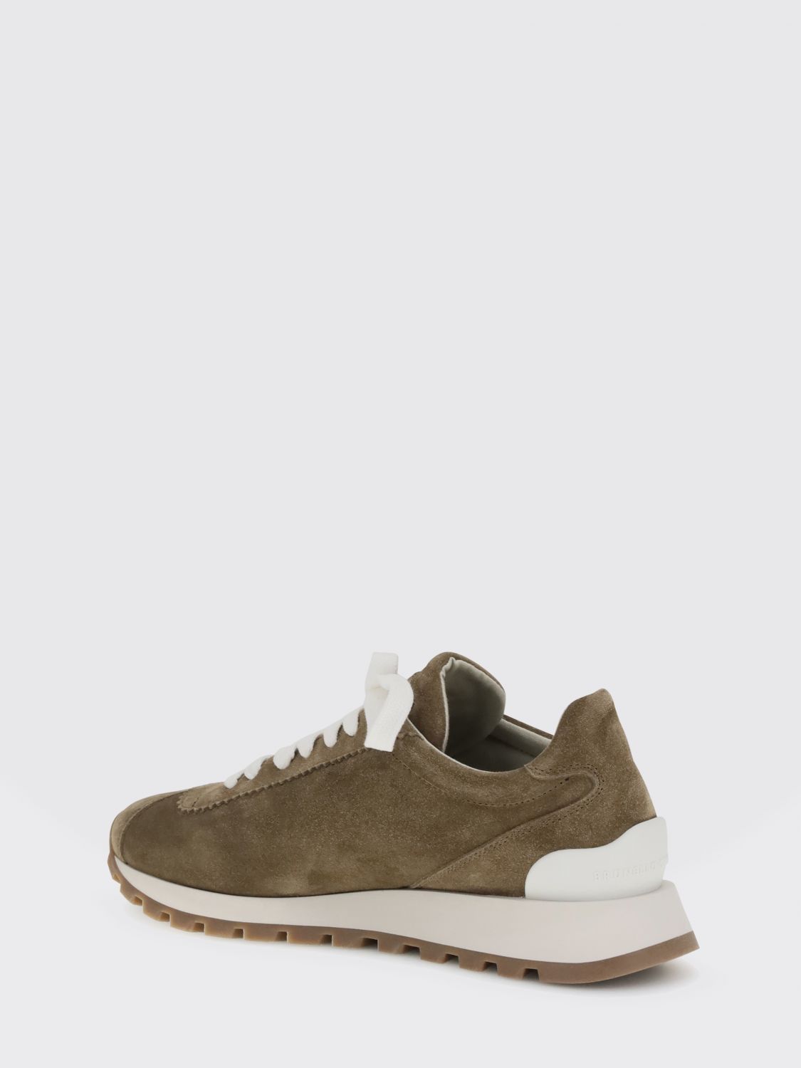 Brunello Cucinelli Brunello Cucinelli Sneakers Woman Mud Size US 10 / IT 40 - 3 Thumbnail
