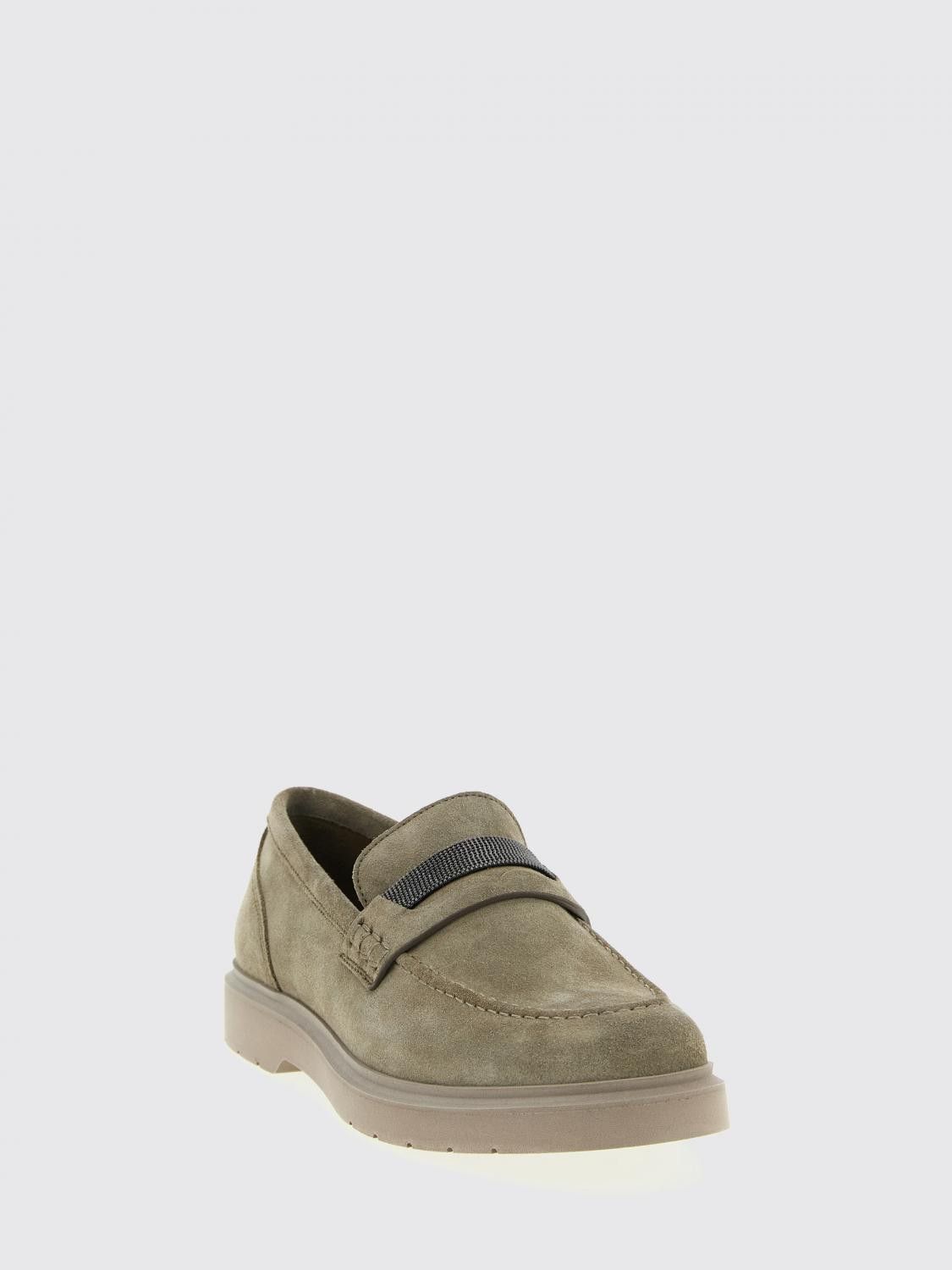 Brunello Cucinelli Brunello Cucinelli Loafer Woman Sand Size US 6 / IT 36 - 2 Thumbnail