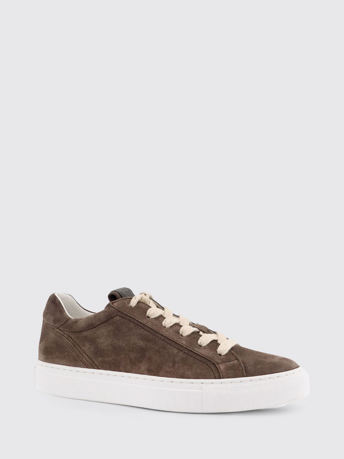 Brunello Cucinelli Brunello Cucinelli Sneakers Woman Mud Size US 9 / IT 39 - 2 Thumbnail