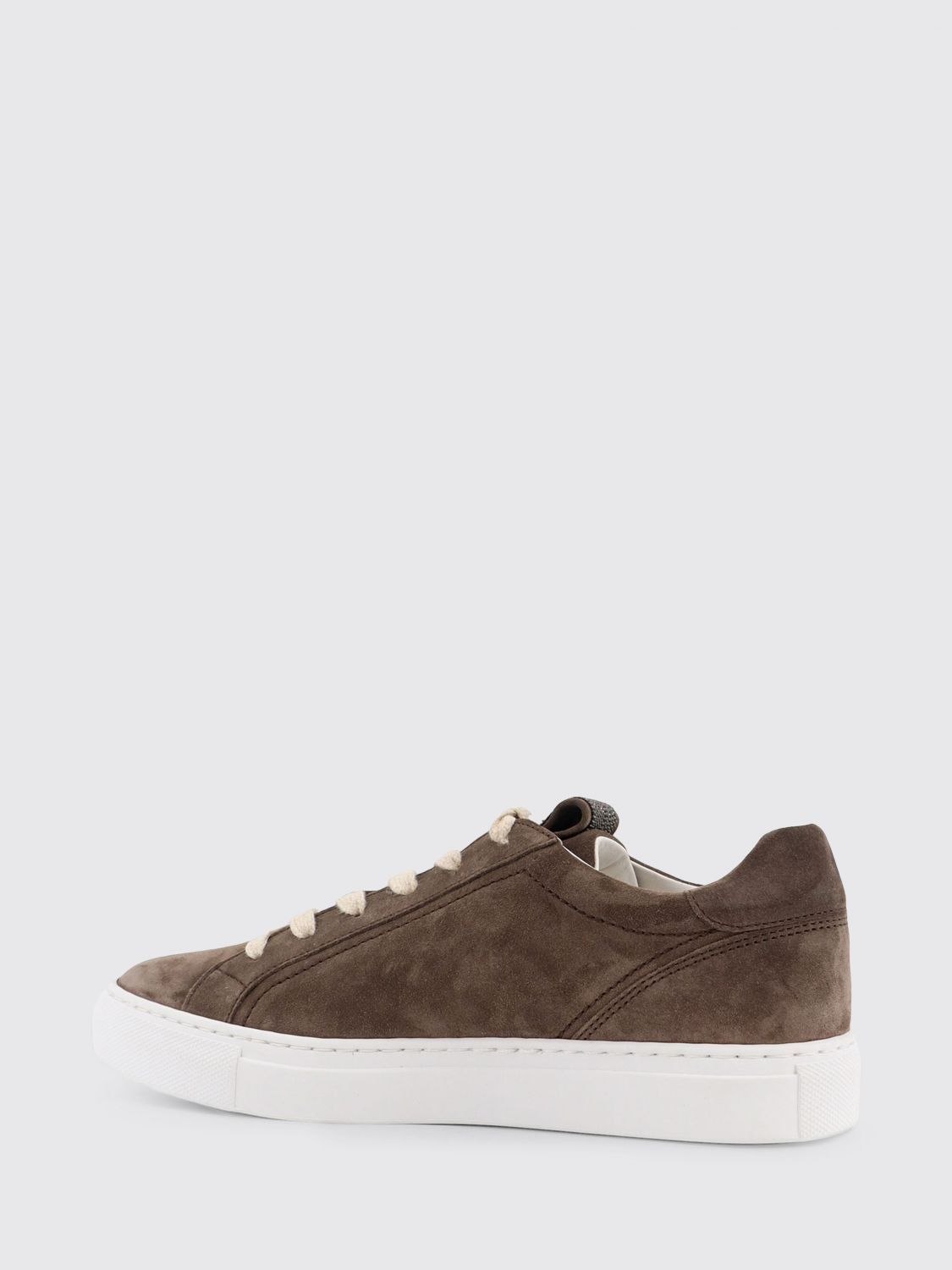 Brunello Cucinelli Brunello Cucinelli Sneakers Woman Mud Size US 9 / IT 39 - 3 Thumbnail