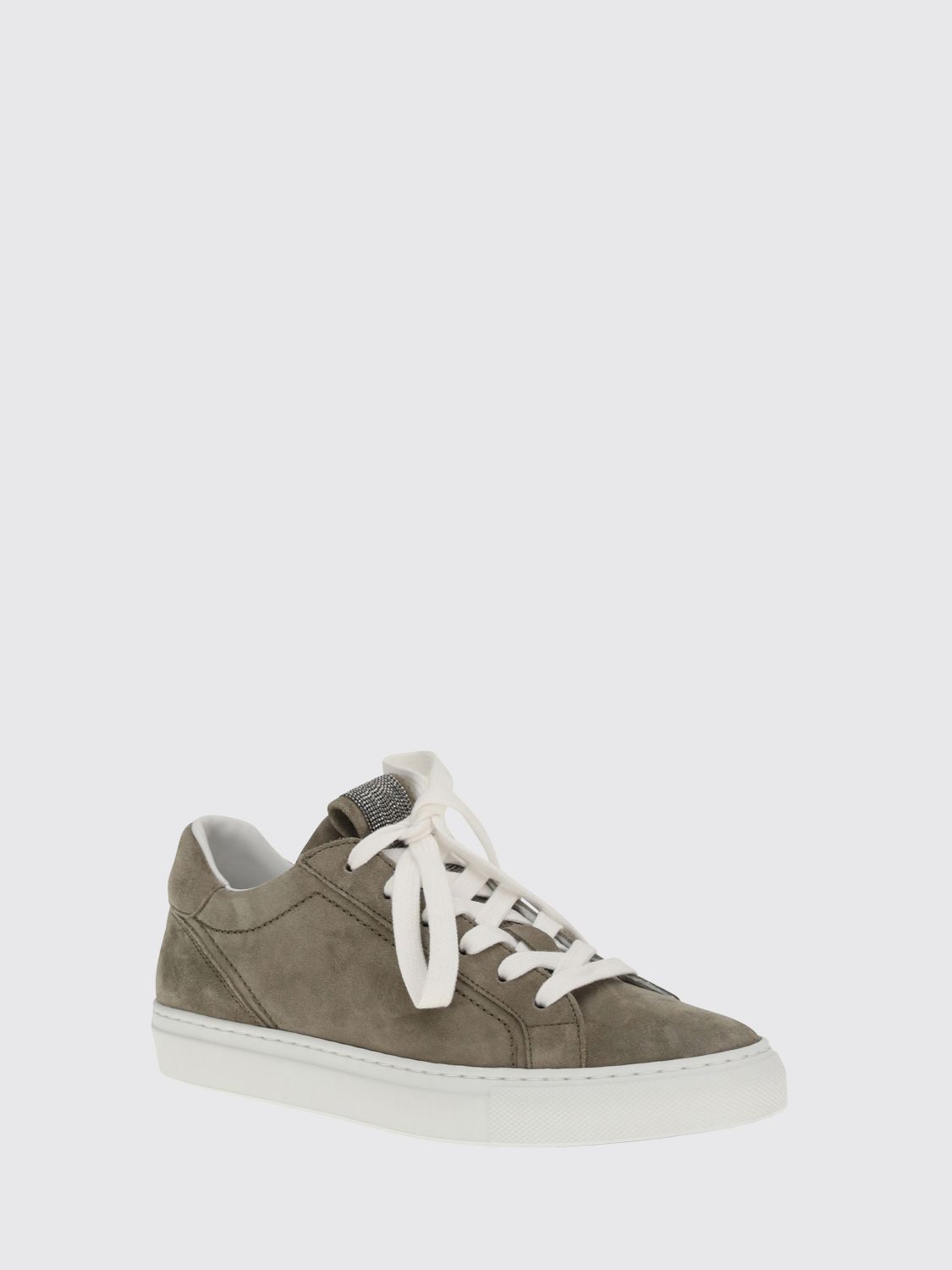 Brunello Cucinelli Brunello Cucinelli Sneakers Woman Brown Size US 6 / IT 36 - 2 Thumbnail