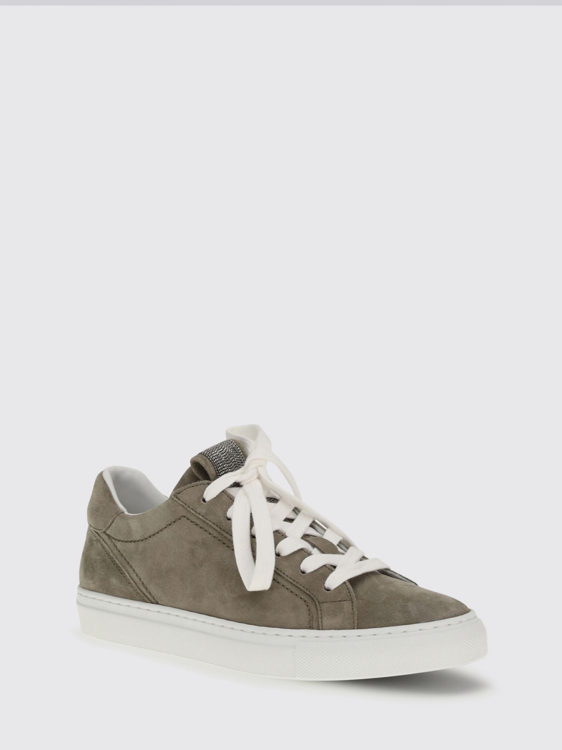 Brunello Cucinelli Brunello Cucinelli Sneakers Woman Safari Size US 11 / IT 41 - 2 Thumbnail
