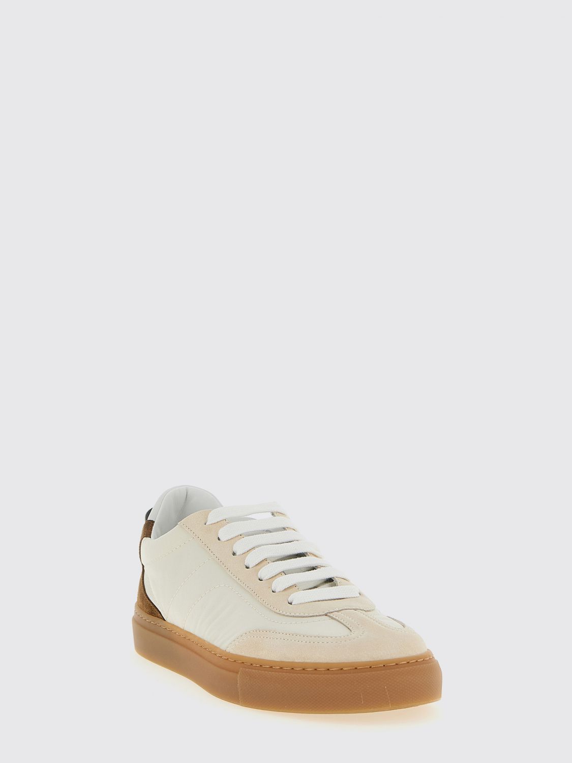 Brunello Cucinelli Brunello Cucinelli Sneakers Woman Beige Size US 11 / IT 41 - 2 Thumbnail