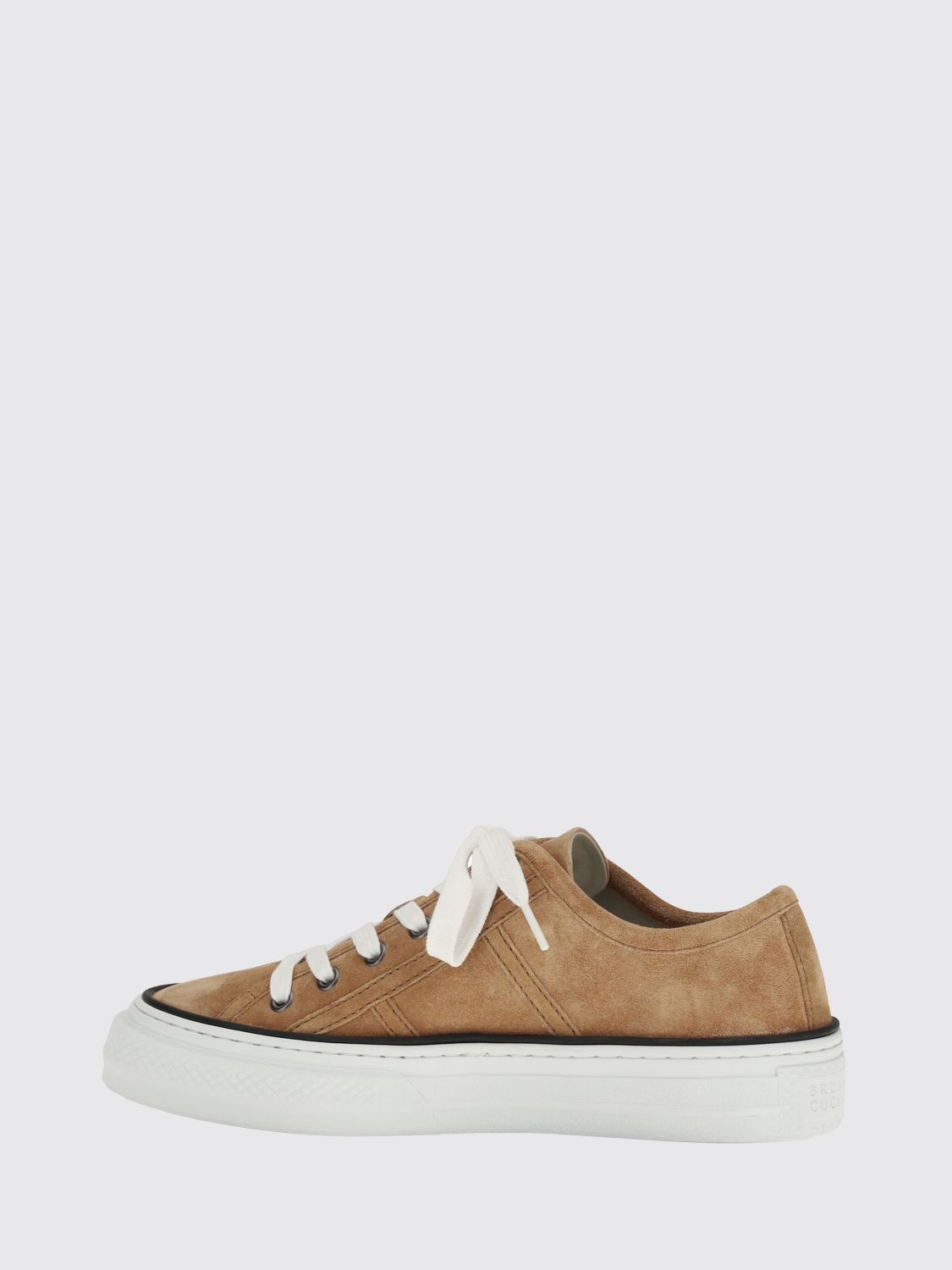 Brunello Cucinelli Brunello Cucinelli Sneakers Woman Camel Size US 8 / IT 38 - 3 Thumbnail