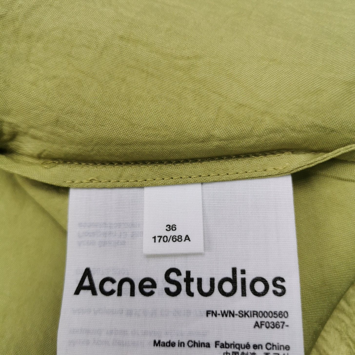 Acne Studios Acne Studios Women 26 Midi Skirts Size 26" / US 2 / IT 38 - 5 Thumbnail