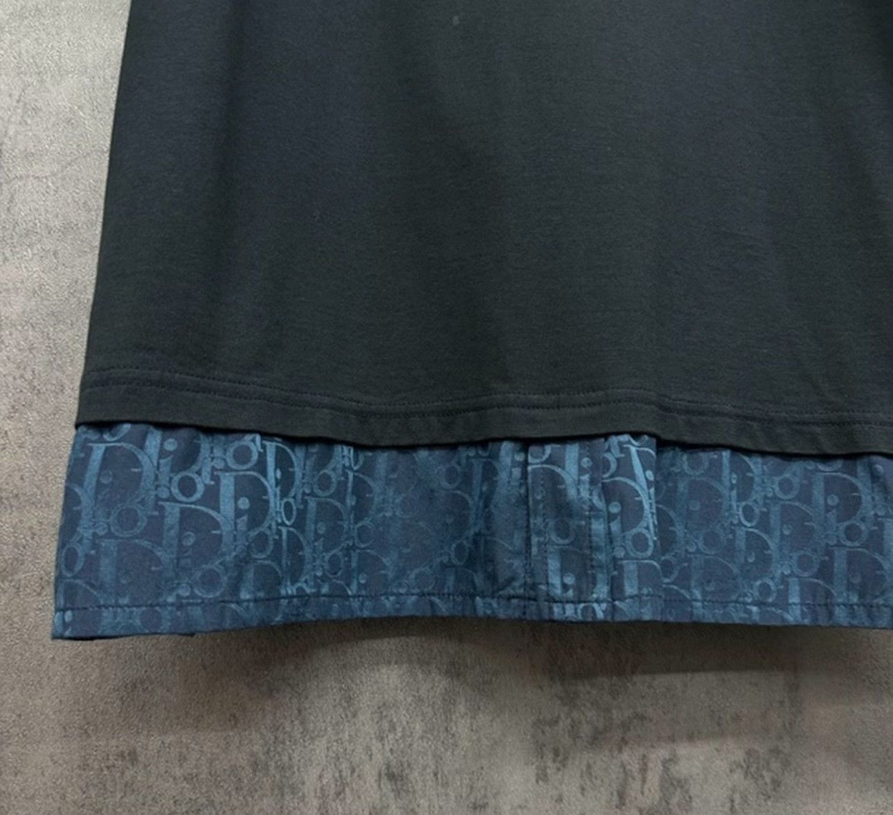 Dior Dior Oblique Silk Hem T-Shirt Size XL Size US XL / EU 56 / 4 - 3 Thumbnail