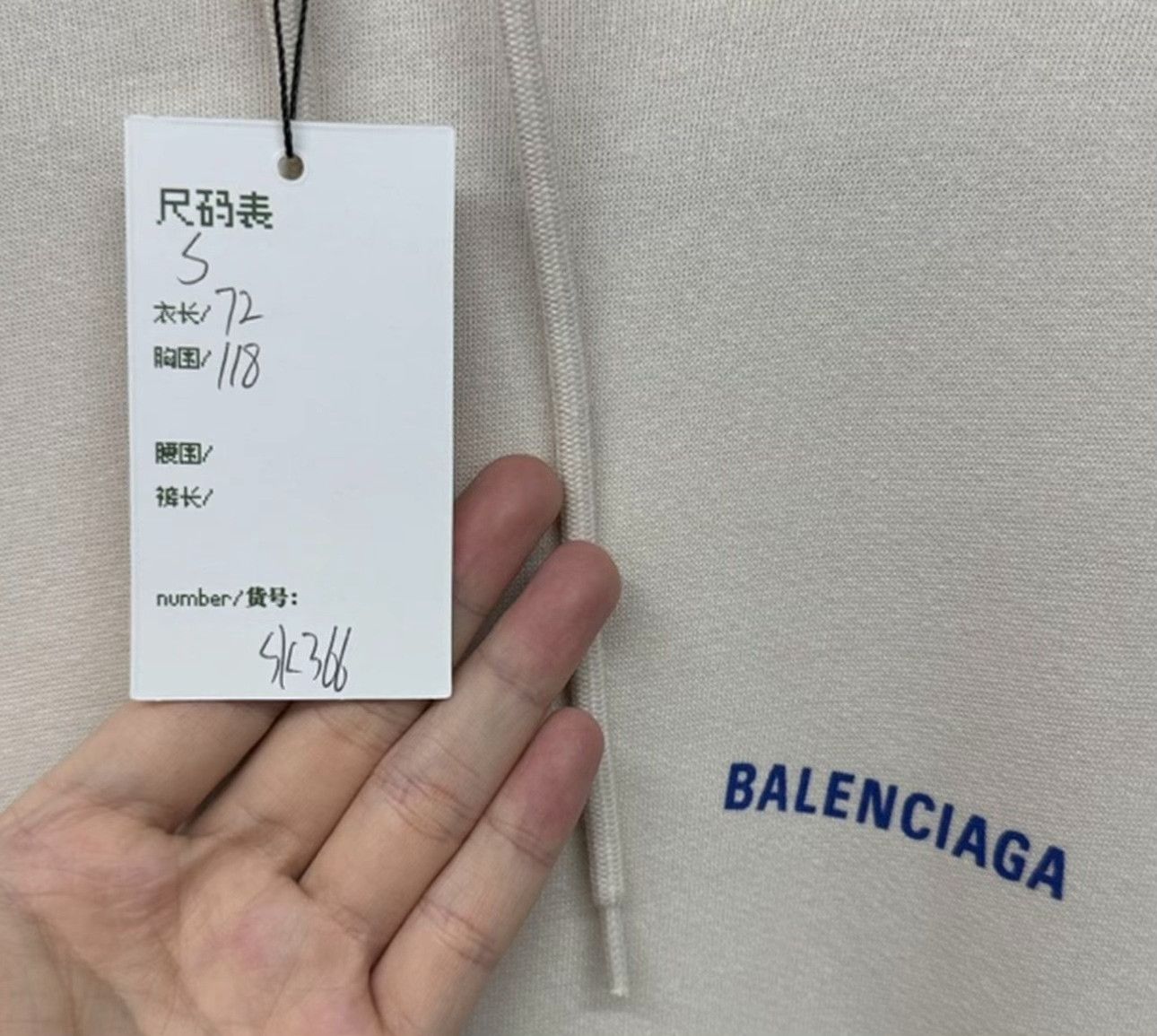 Balenciaga Balenciaga Back Logo Hoodie Size S Size US S / EU 44-46 / 1 - 5 Thumbnail