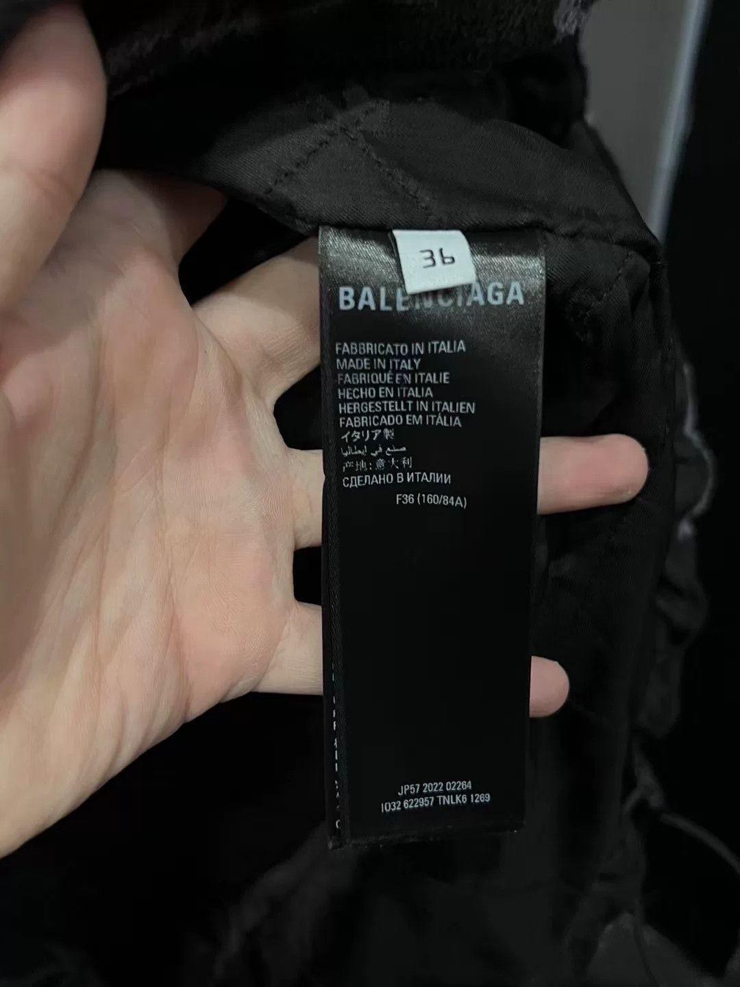 Balenciaga Balenciaga All-Over Logo Fleece Jacket Size 36 Size US XS / EU 42 / 0 - 5 Thumbnail