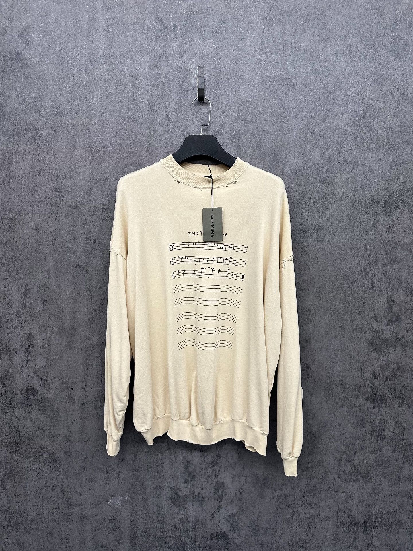 Balenciaga Balenciaga The Torch Theme Music Notes Sweatshirt Size 2 Size US M / EU 48-50 / 2 - 2 Thumbnail