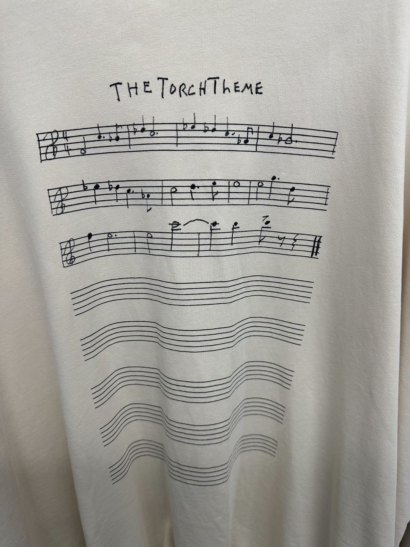 Balenciaga Balenciaga The Torch Theme Music Notes Sweatshirt Size 2 Size US M / EU 48-50 / 2 - 3 Thumbnail