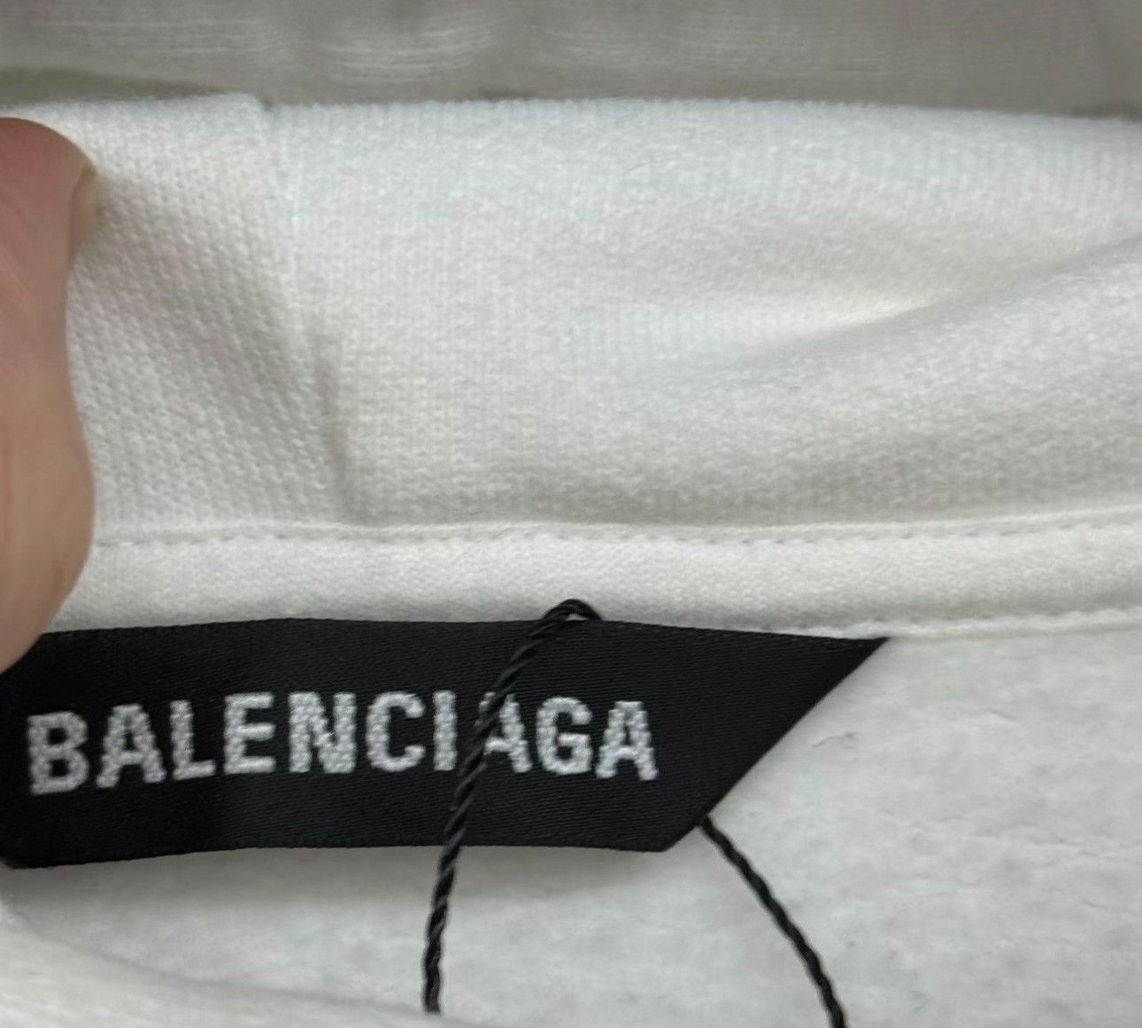 Balenciaga Balenciaga Embroidered Logo Hoodie Size L Size US L / EU 52-54 / 3 - 4 Thumbnail