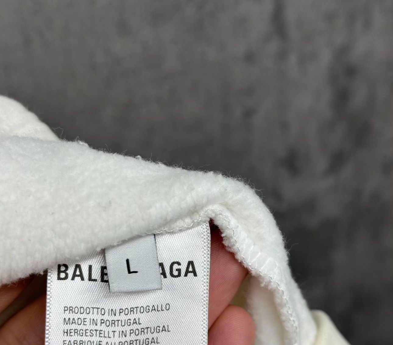 Balenciaga Balenciaga Embroidered Logo Hoodie Size L Size US L / EU 52-54 / 3 - 5 Thumbnail